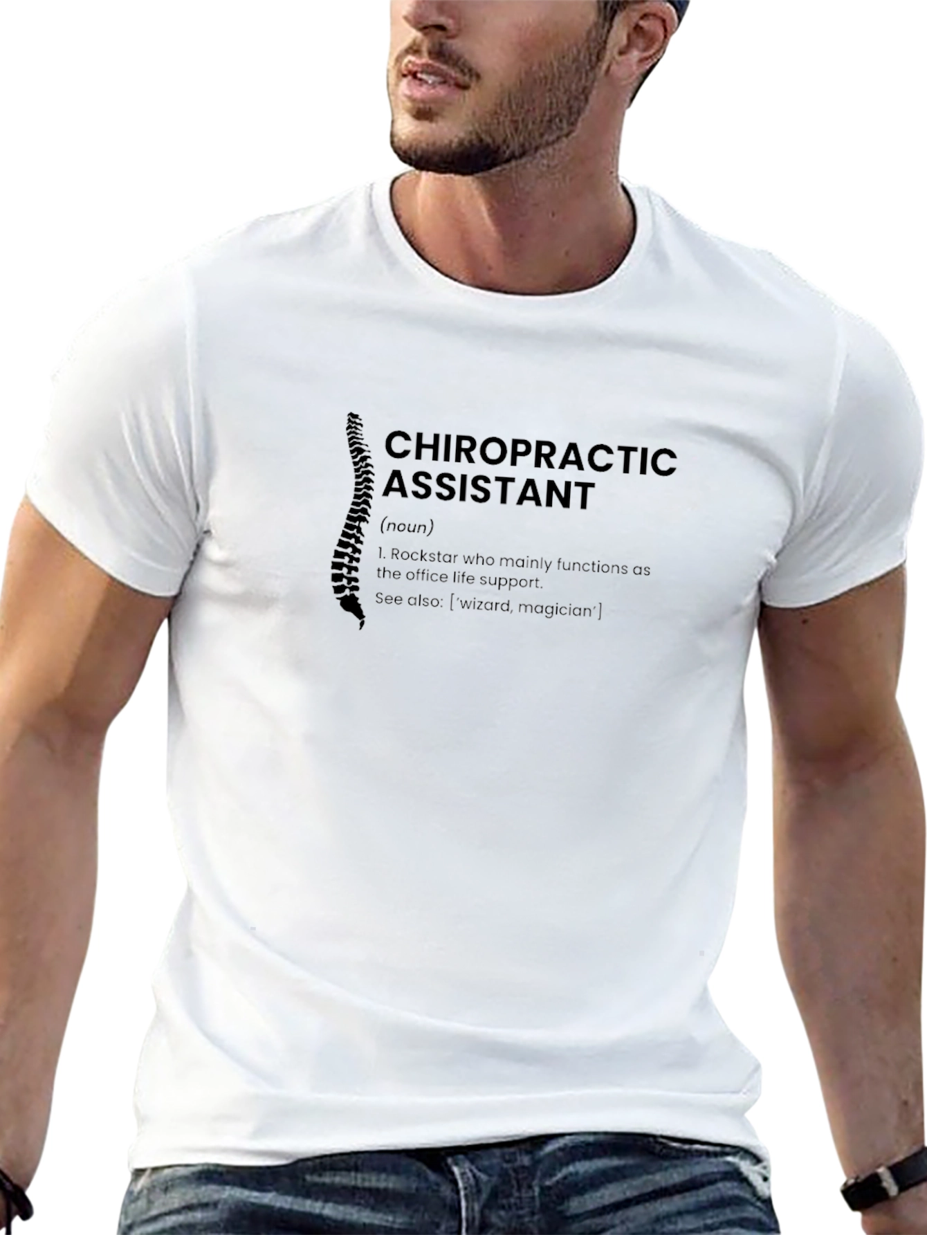 Chiropractic Assistant Definition T-Shirt