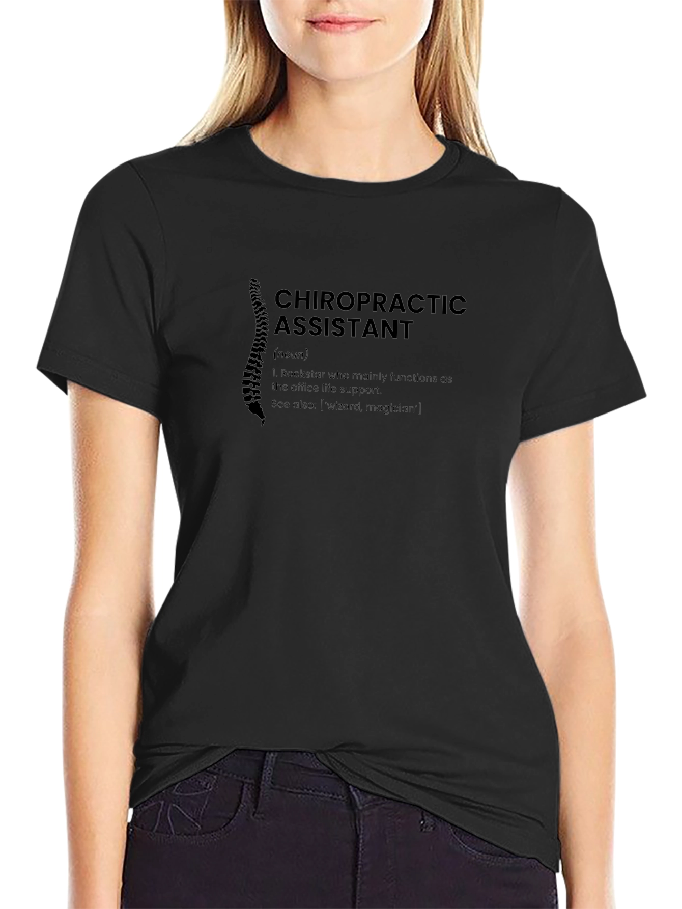 Chiropractic Assistant Definition T-Shirt