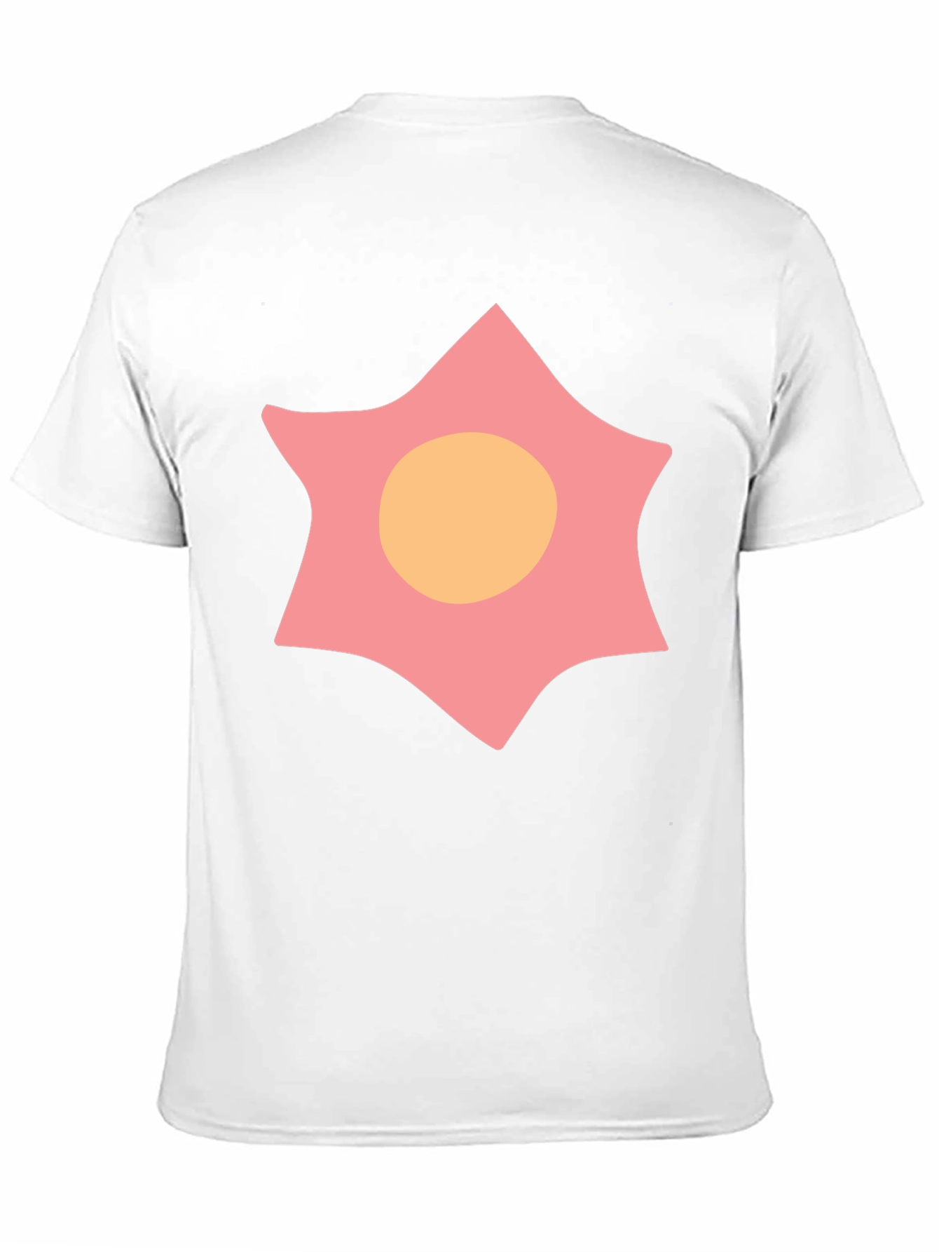 Star Design Black T-Shirt