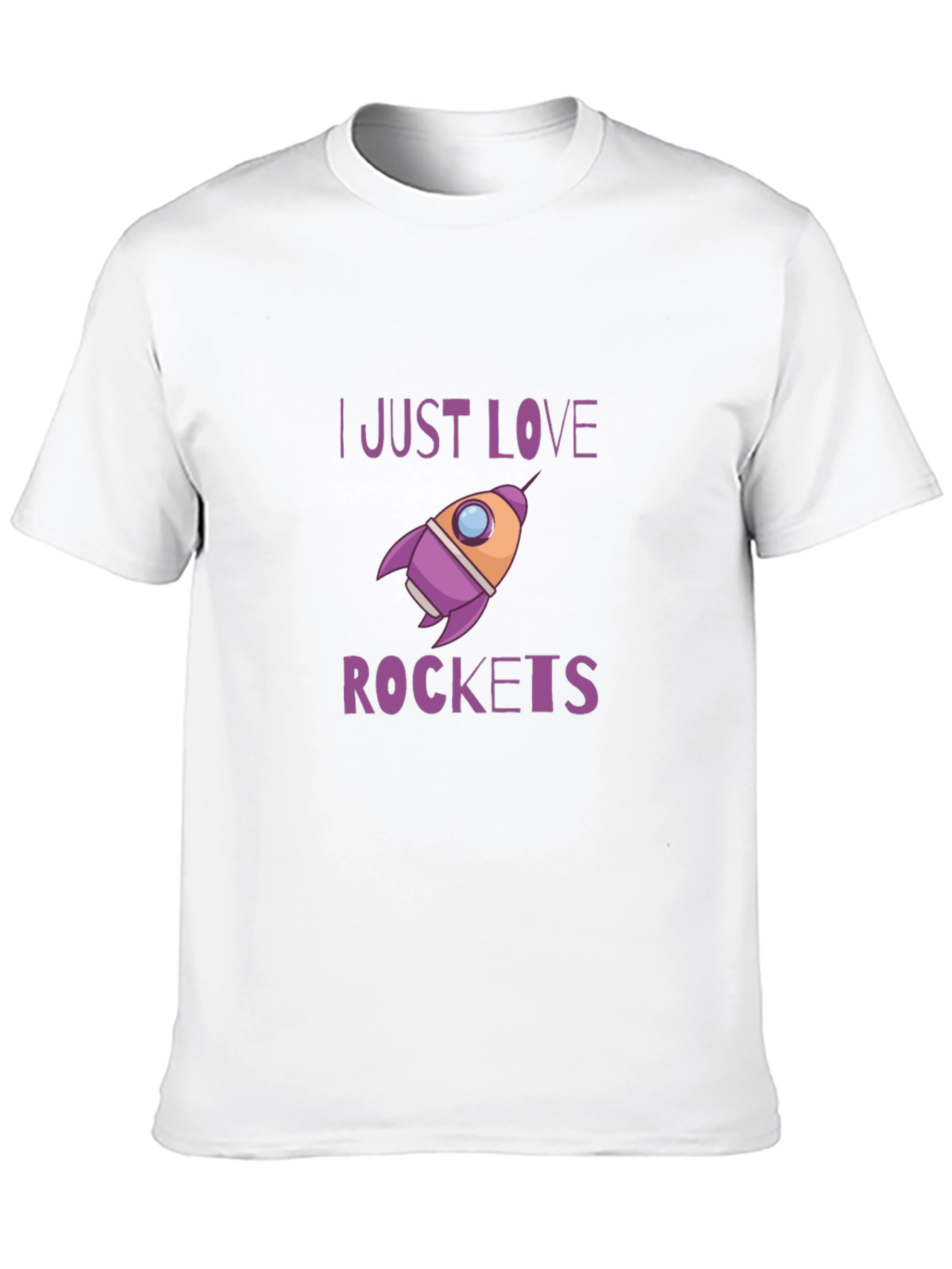 I Just Love Rockets Graphic T-Shirt