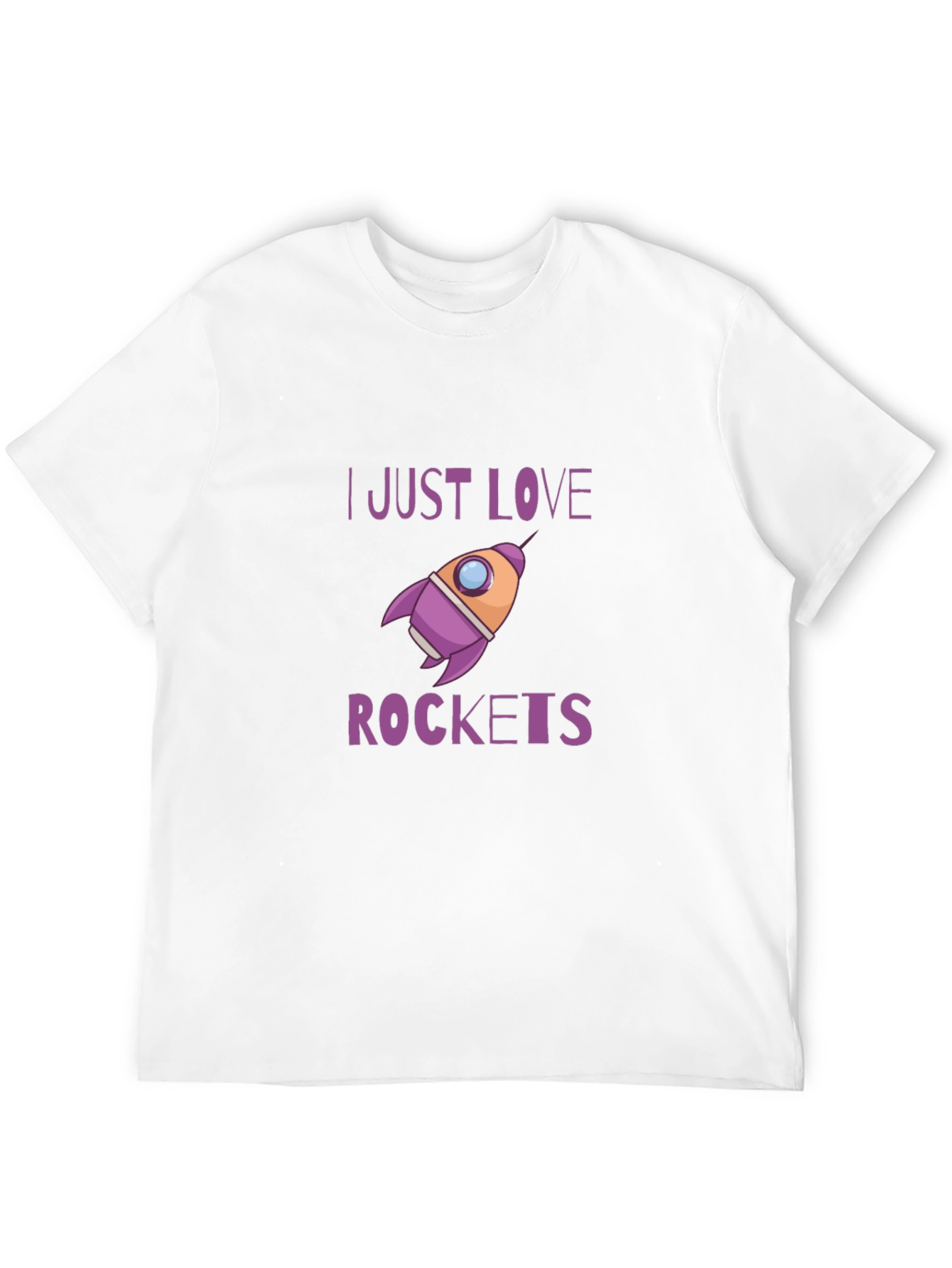 I Just Love Rockets Graphic T-Shirt