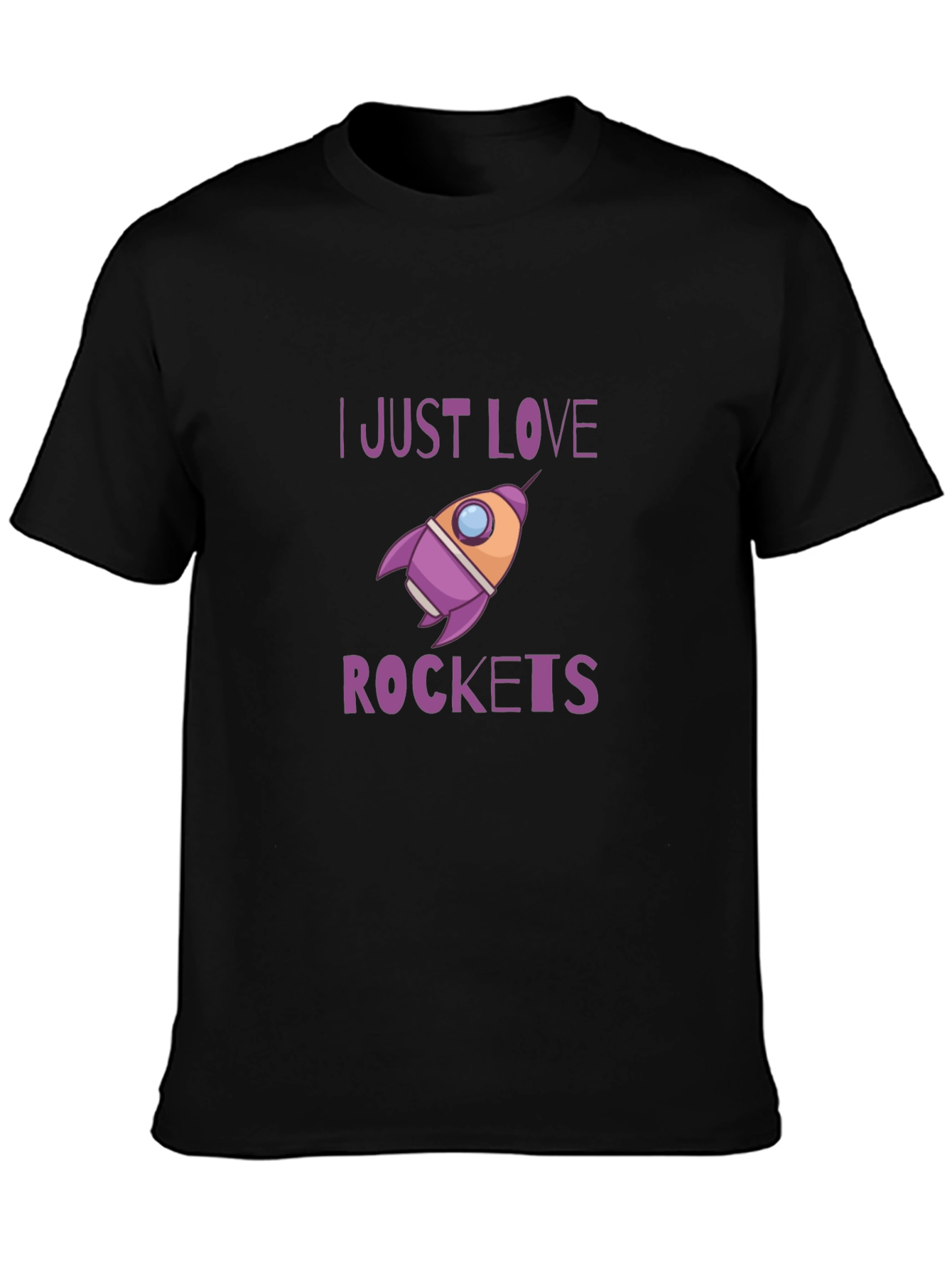 I Just Love Rockets Graphic T-Shirt