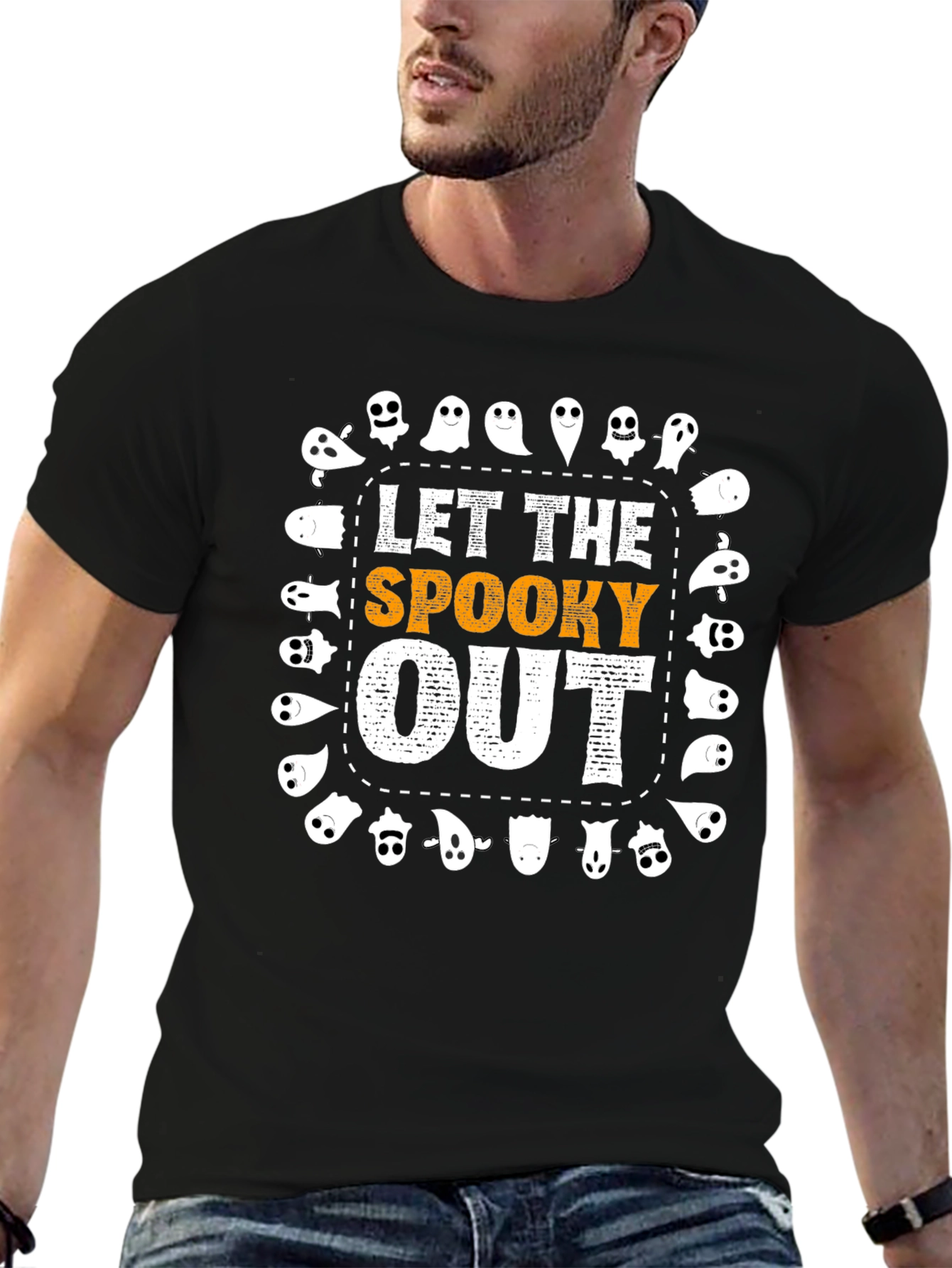 Let the Spooky Out Halloween T-Shirt