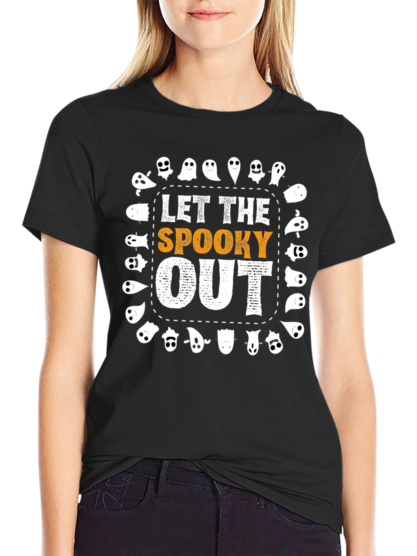 Let the Spooky Out Halloween T-Shirt