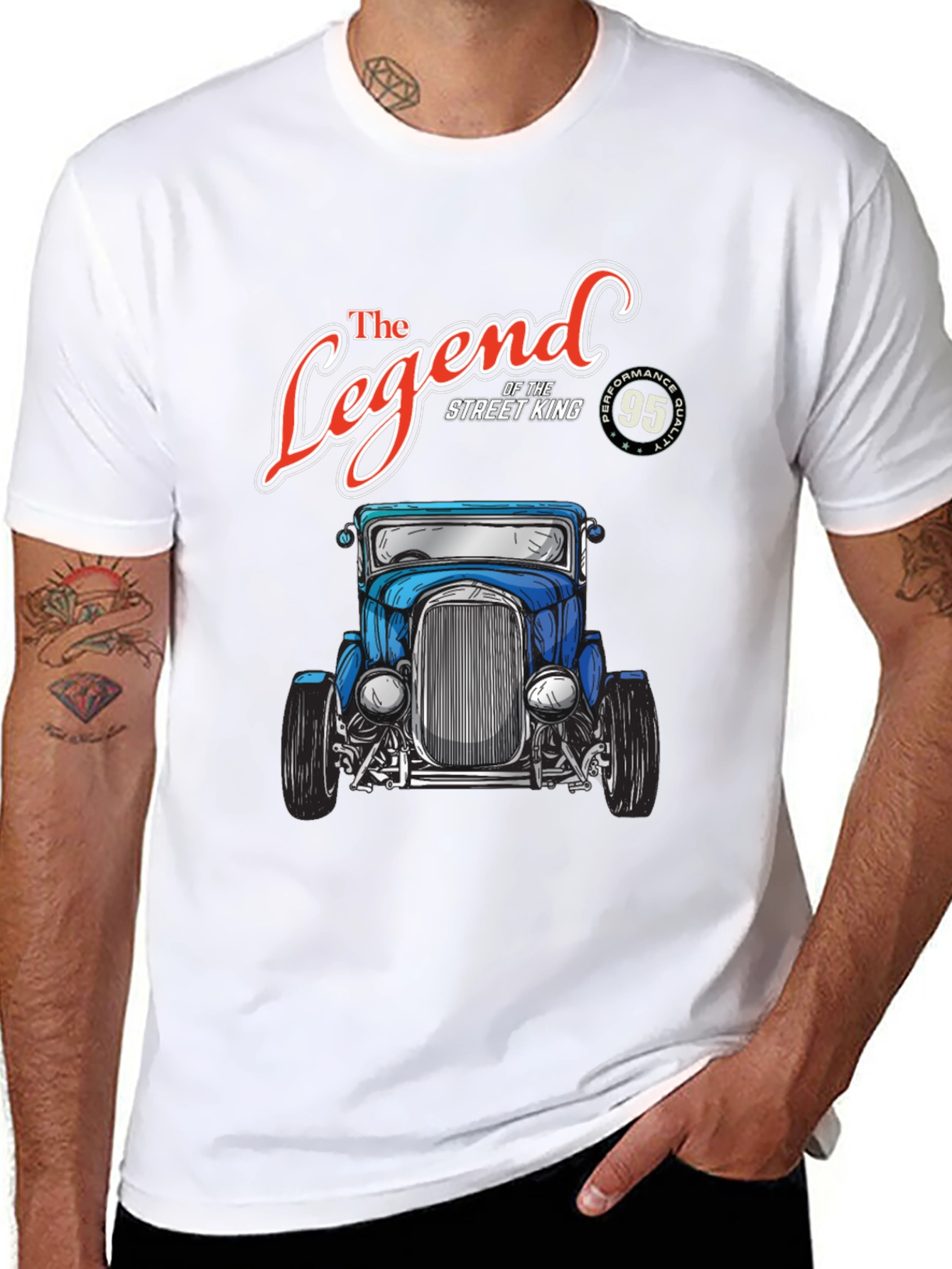 Legend Street King Car Graphic T-Shirt