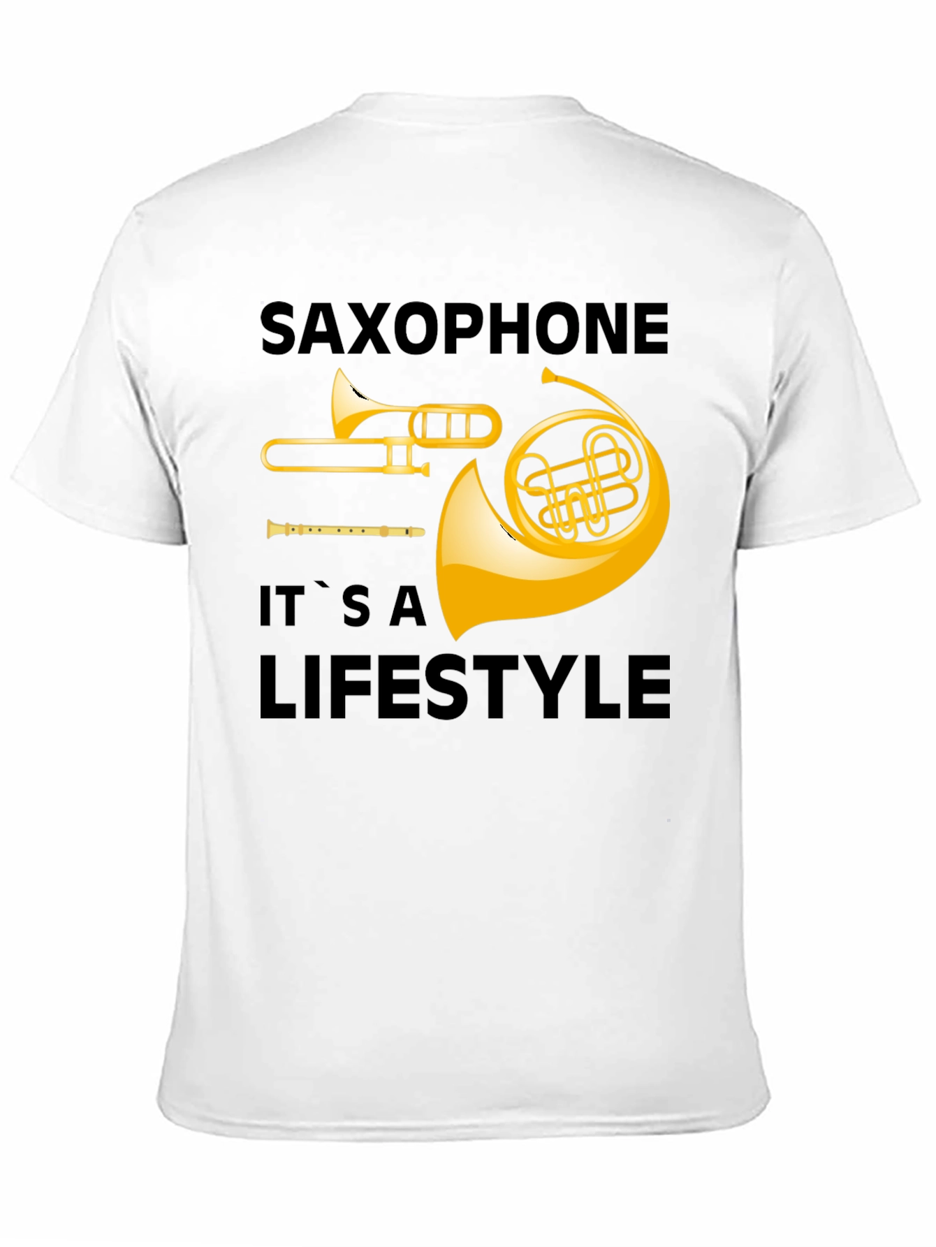 Saxophone Lifestyle T-Shirt - Musical Instrument Tee