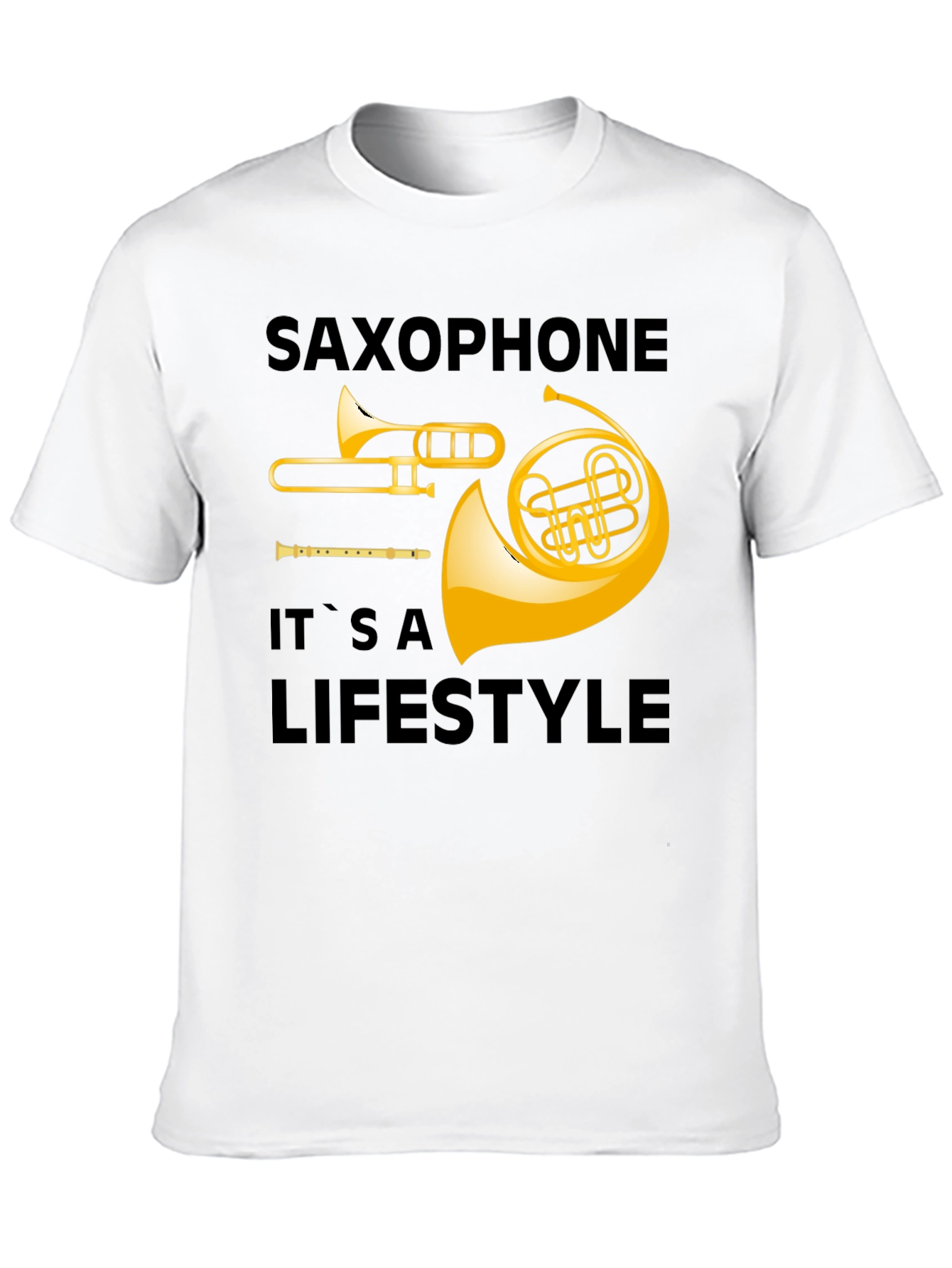 Saxophone Lifestyle T-Shirt - Musical Instrument Tee