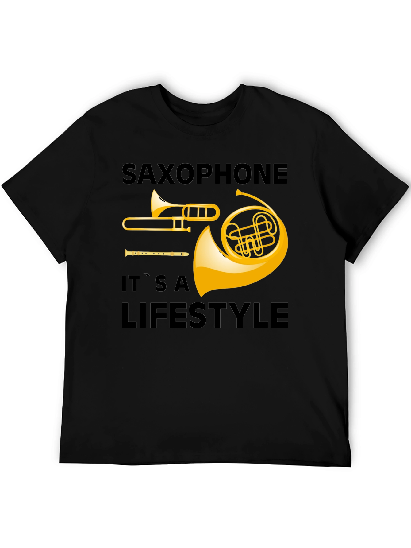 Saxophone Lifestyle T-Shirt - Musical Instrument Tee