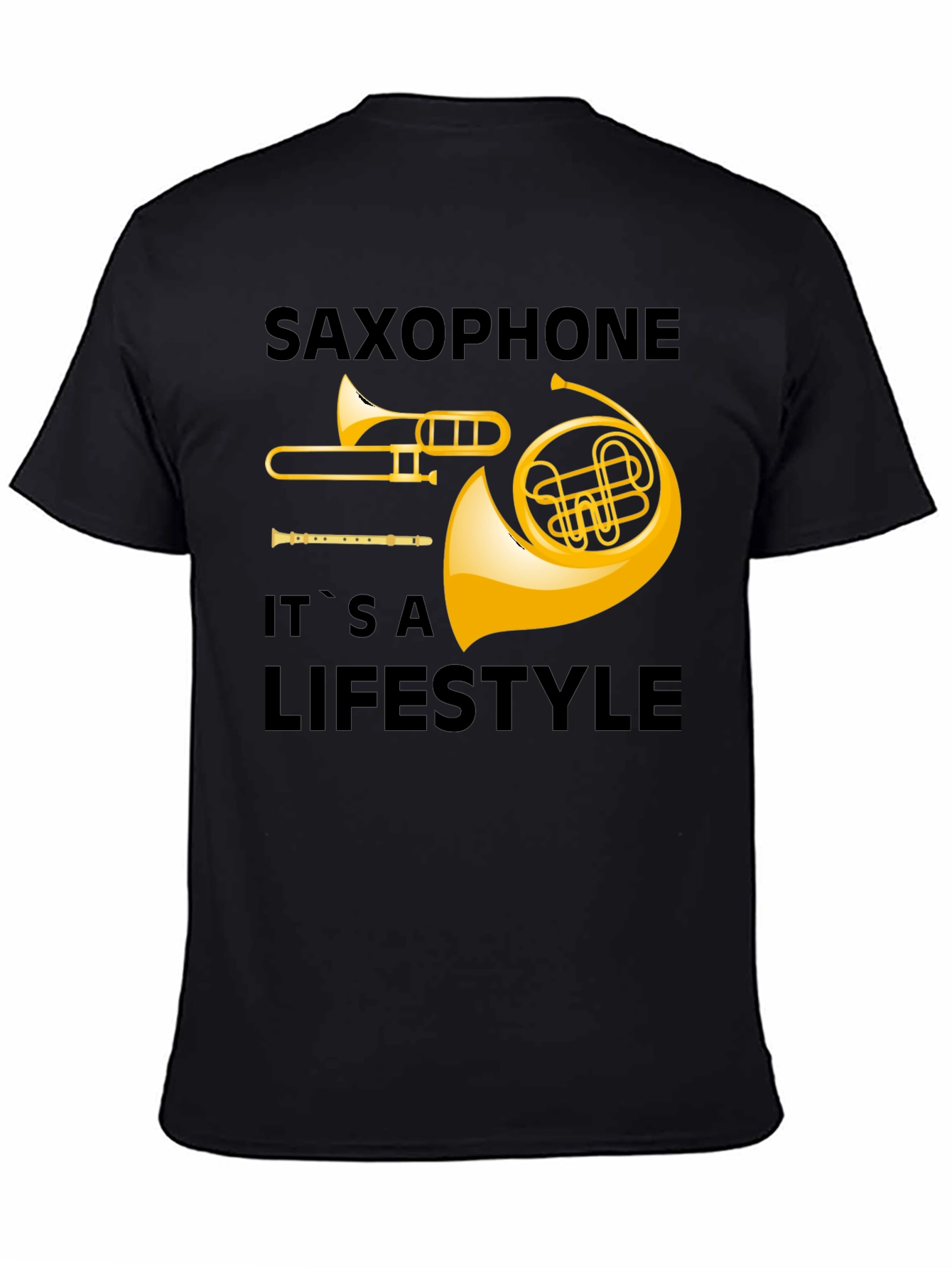 Saxophone Lifestyle T-Shirt - Musical Instrument Tee