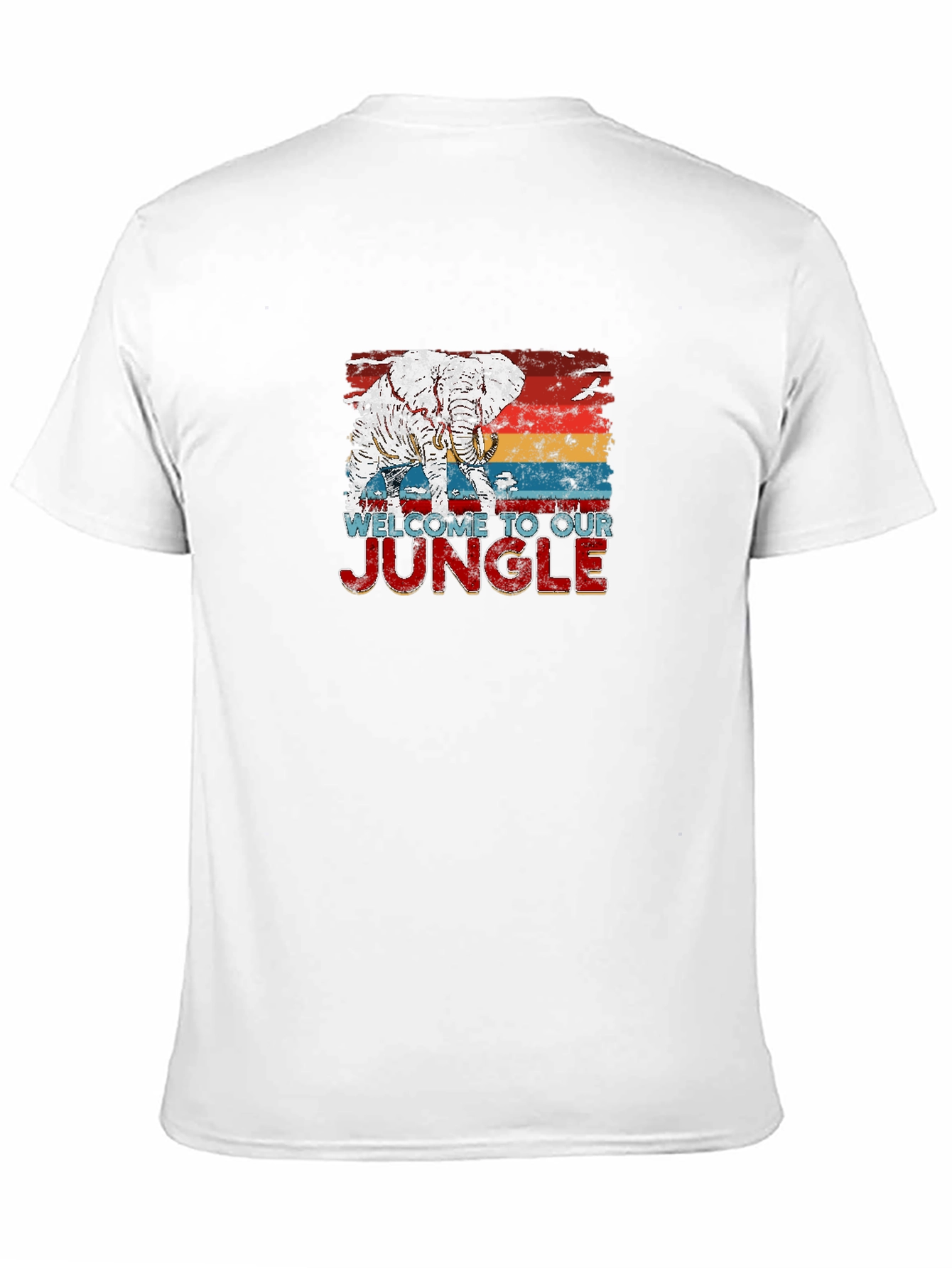 Welcome to Our Jungle Elephant Graphic Tee
