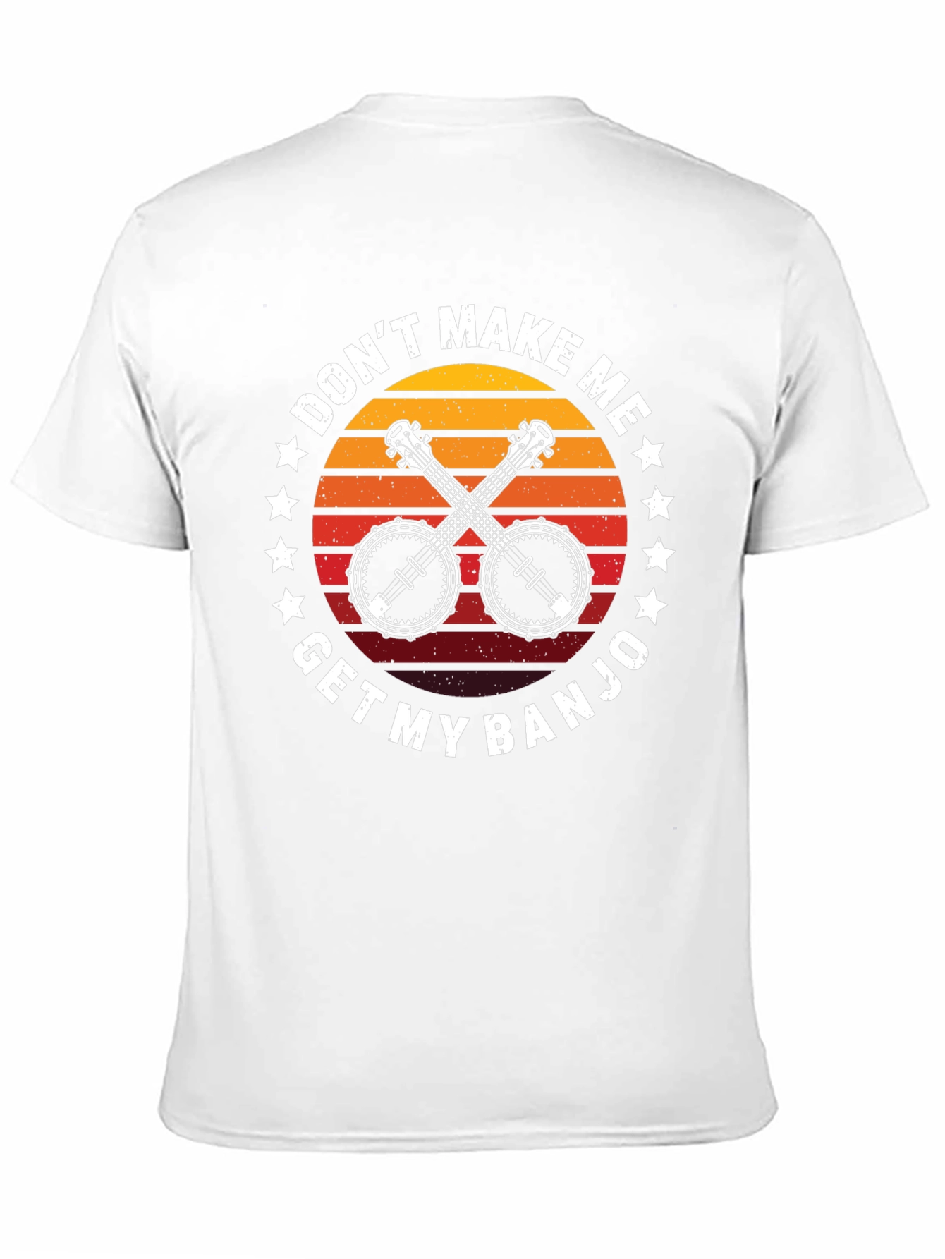 Dont Make Me Get My Banjo Black T-Shirt