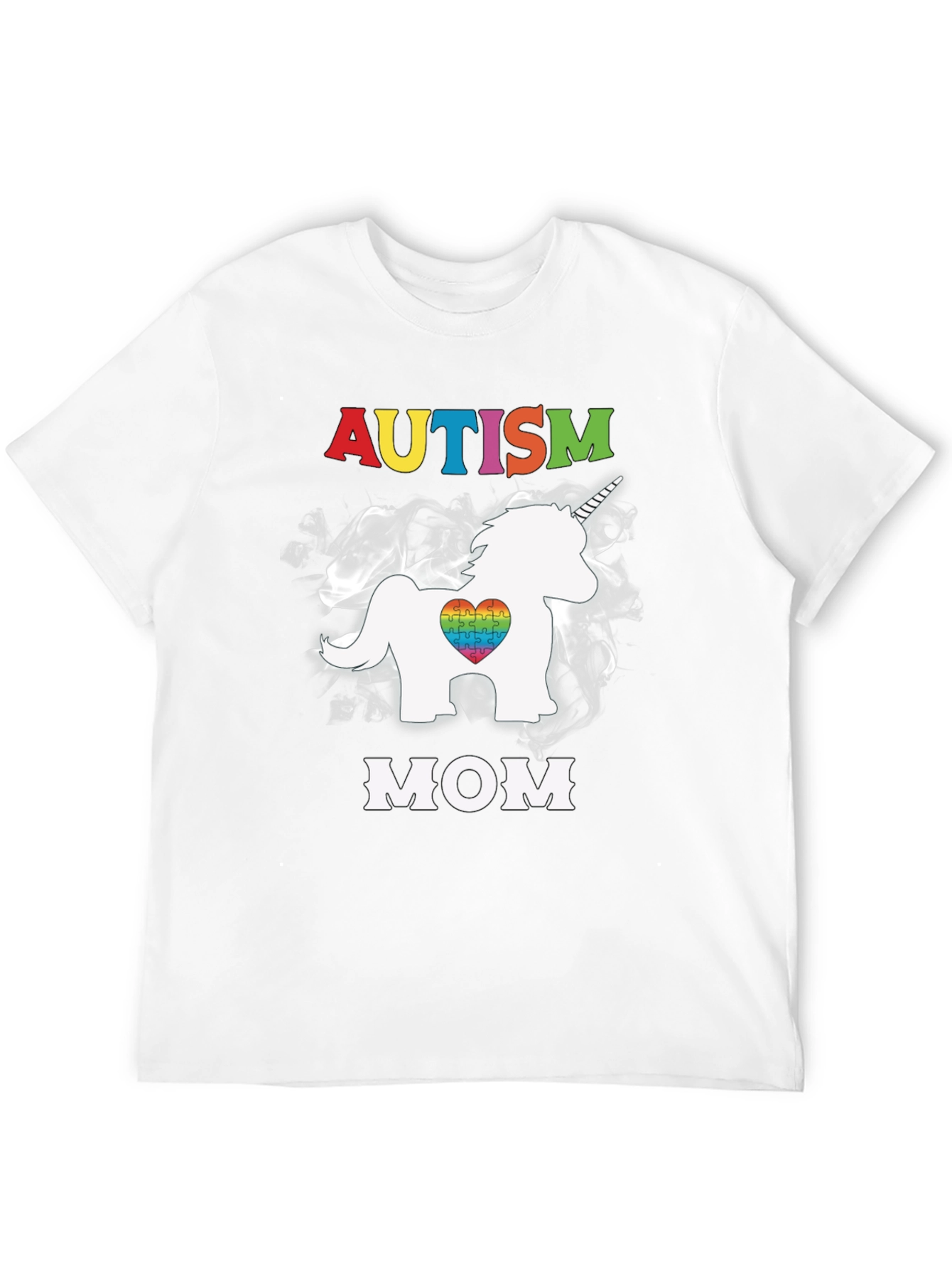 Autism Awareness Unicorn Mom T-Shirt