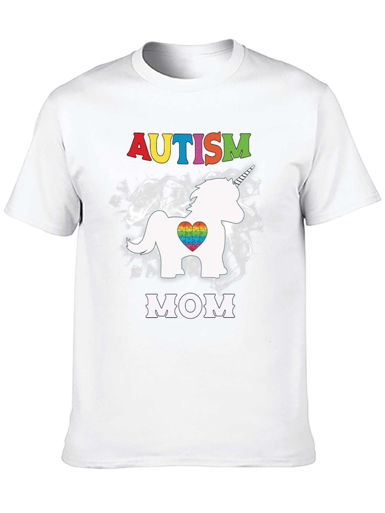 Autism Awareness Unicorn Mom T-Shirt