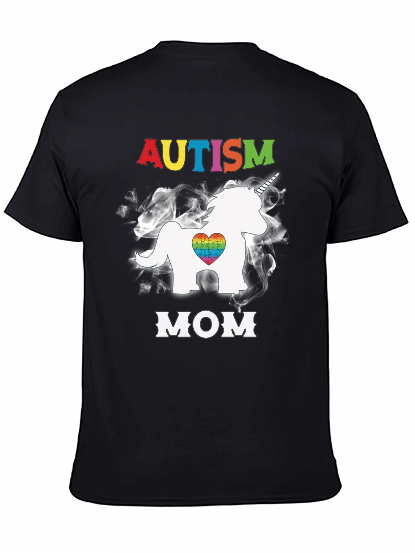 Autism Awareness Unicorn Mom T-Shirt