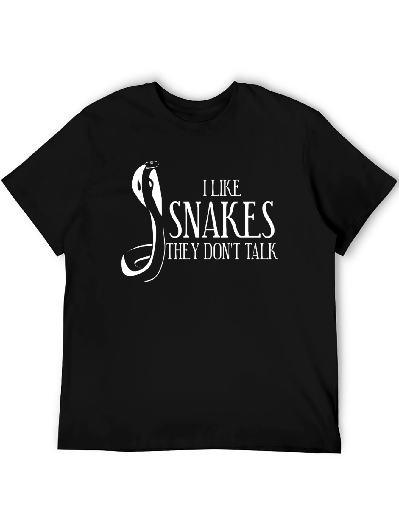 I Like Snakes T-Shirt - Funny Reptile Lover Tee