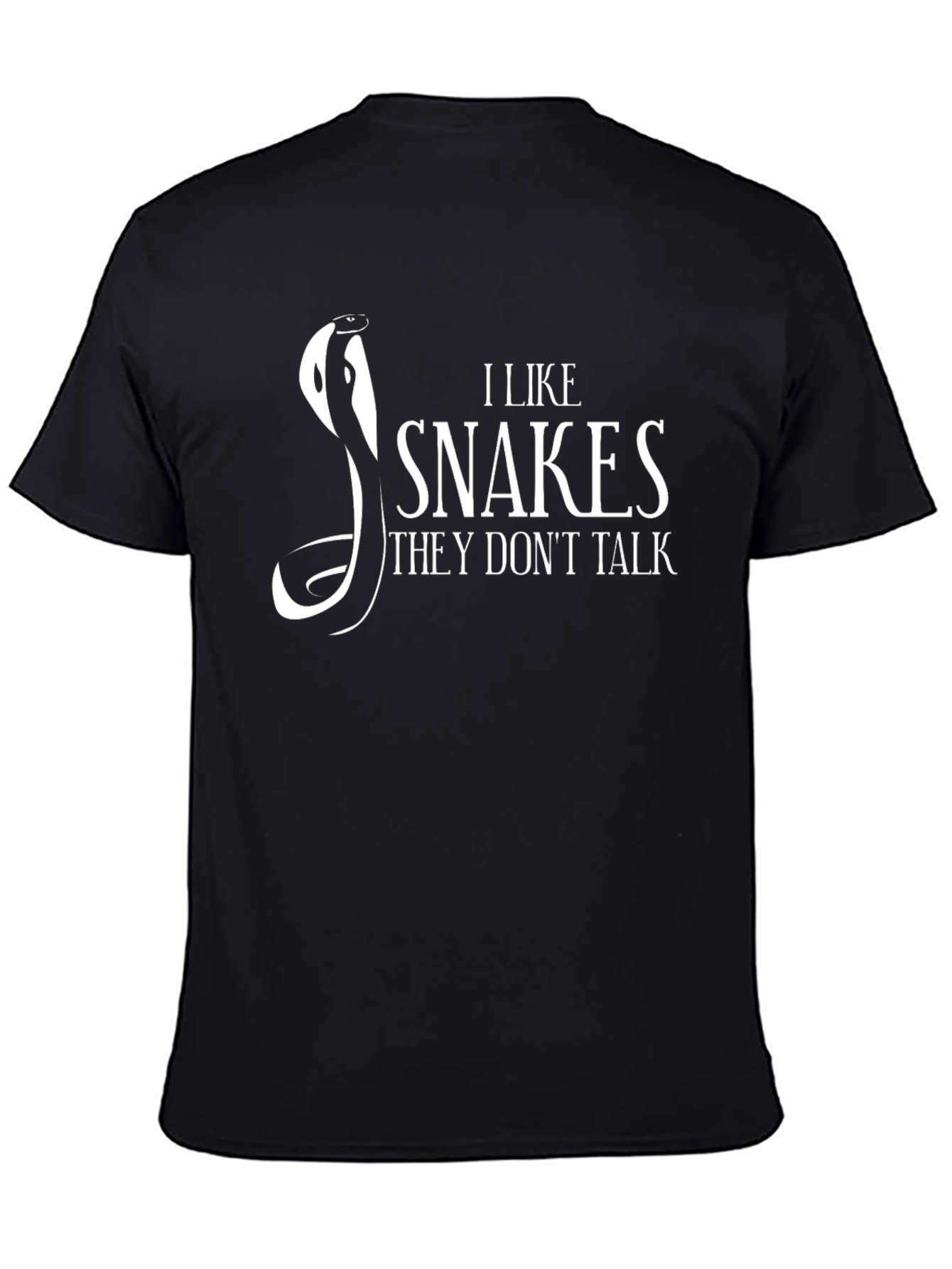I Like Snakes T-Shirt - Funny Reptile Lover Tee