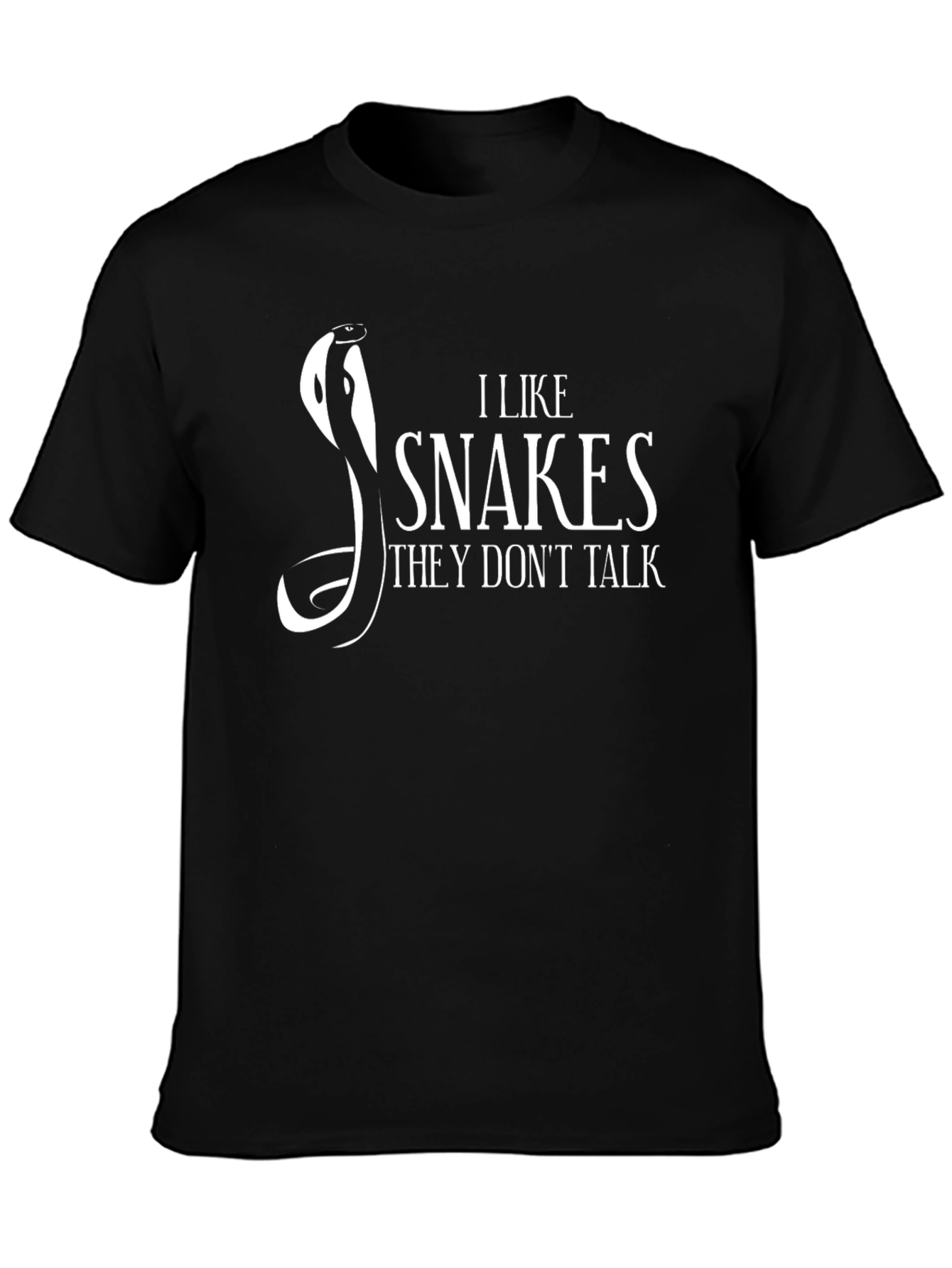 I Like Snakes T-Shirt - Funny Reptile Lover Tee