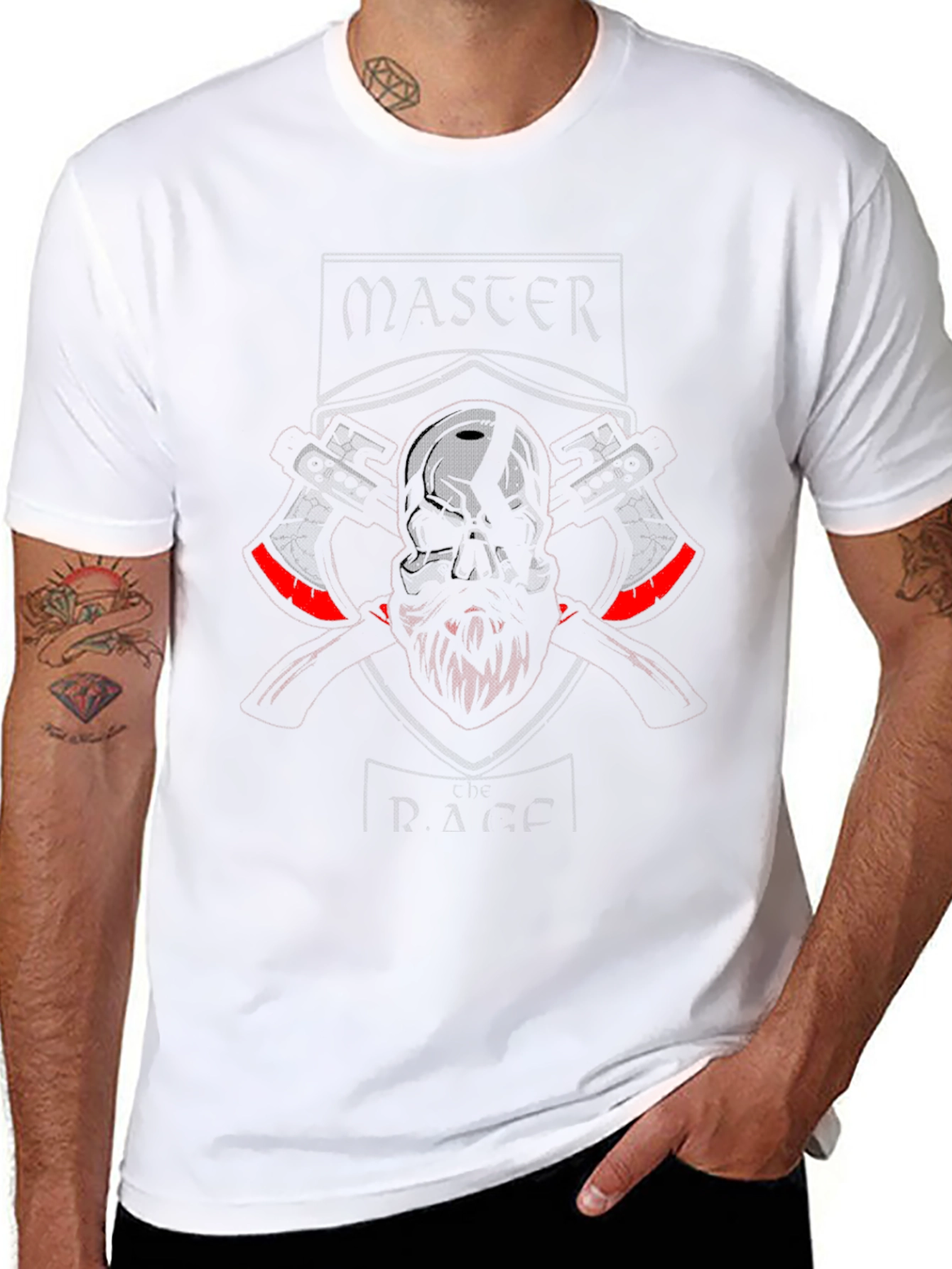 Master of Fright Black Graphic Tee
