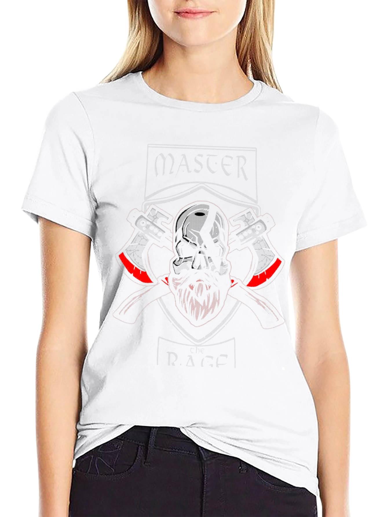 Master of Fright Black Graphic Tee