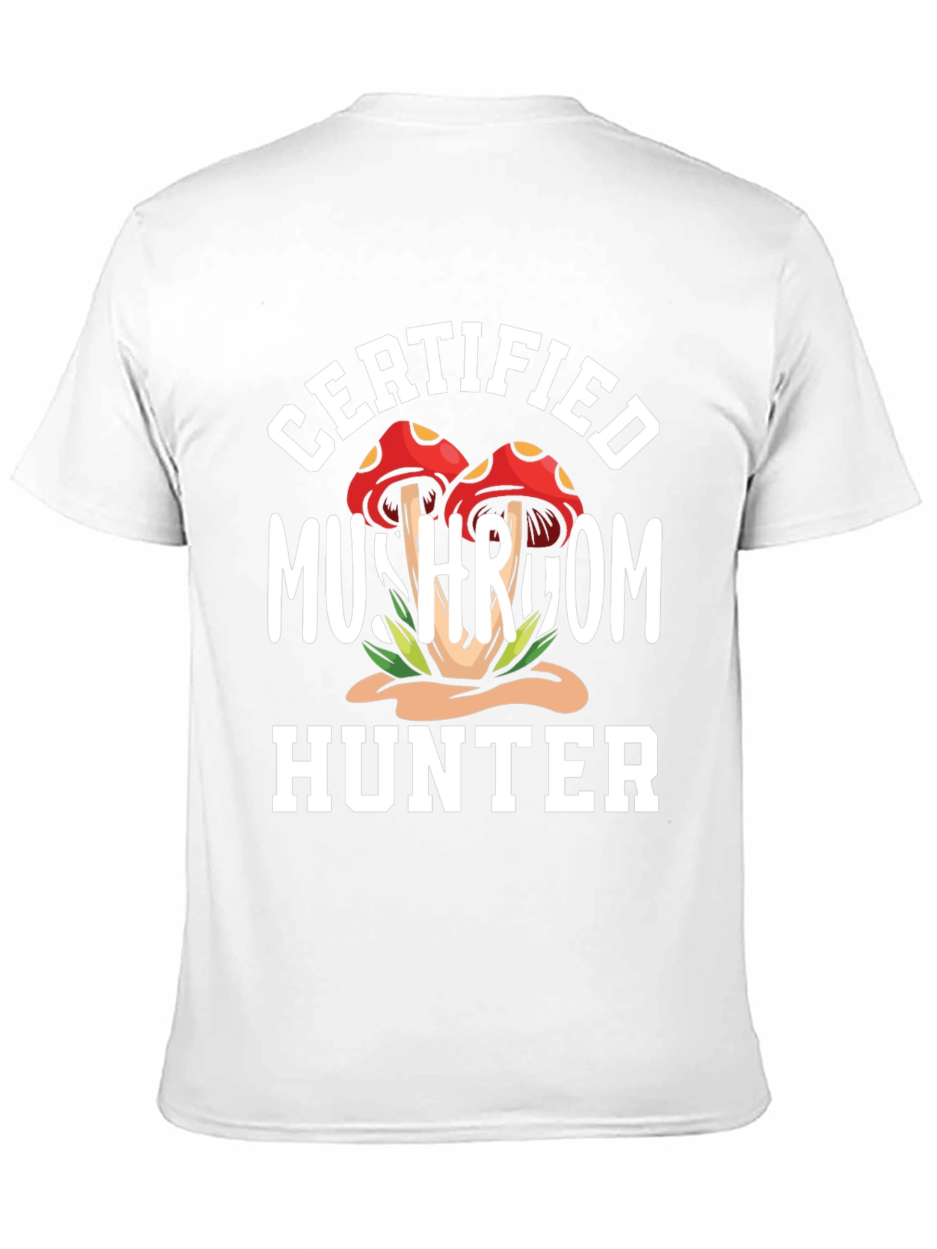 Certified Mushroom Hunter Black T-Shirt