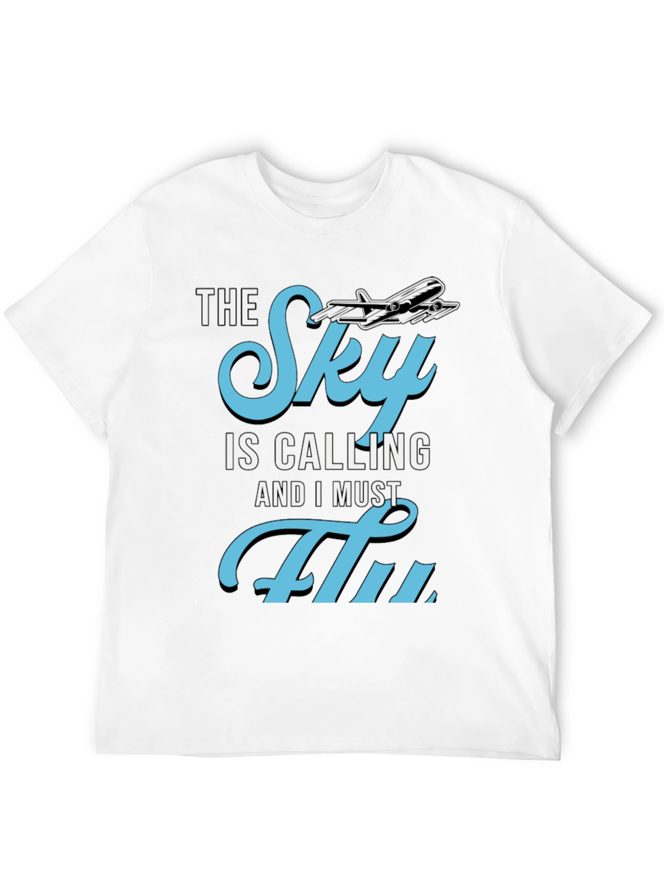 The Sky is Calling T-Shirt - Aviation Lover Tee