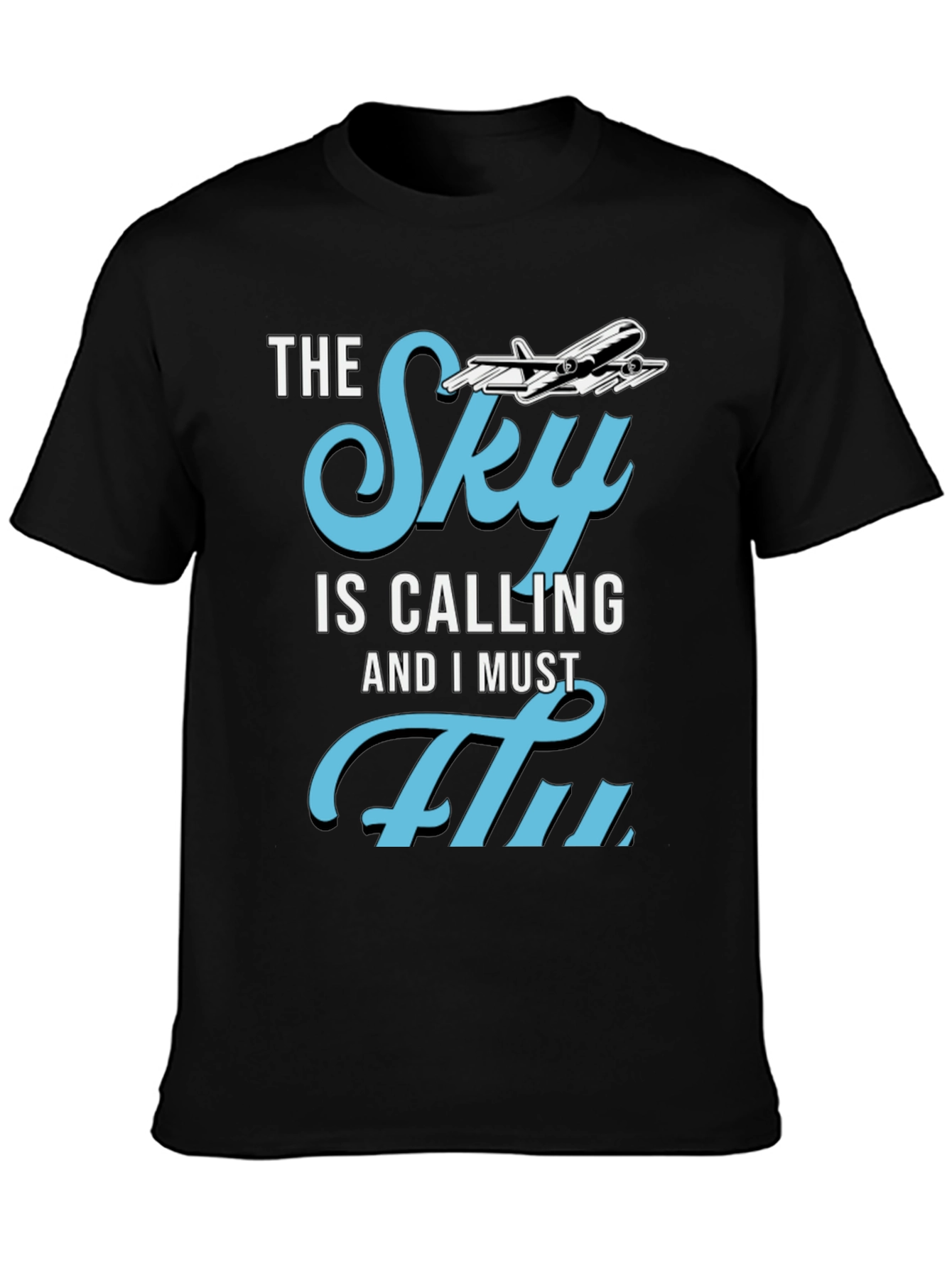 The Sky is Calling T-Shirt - Aviation Lover Tee