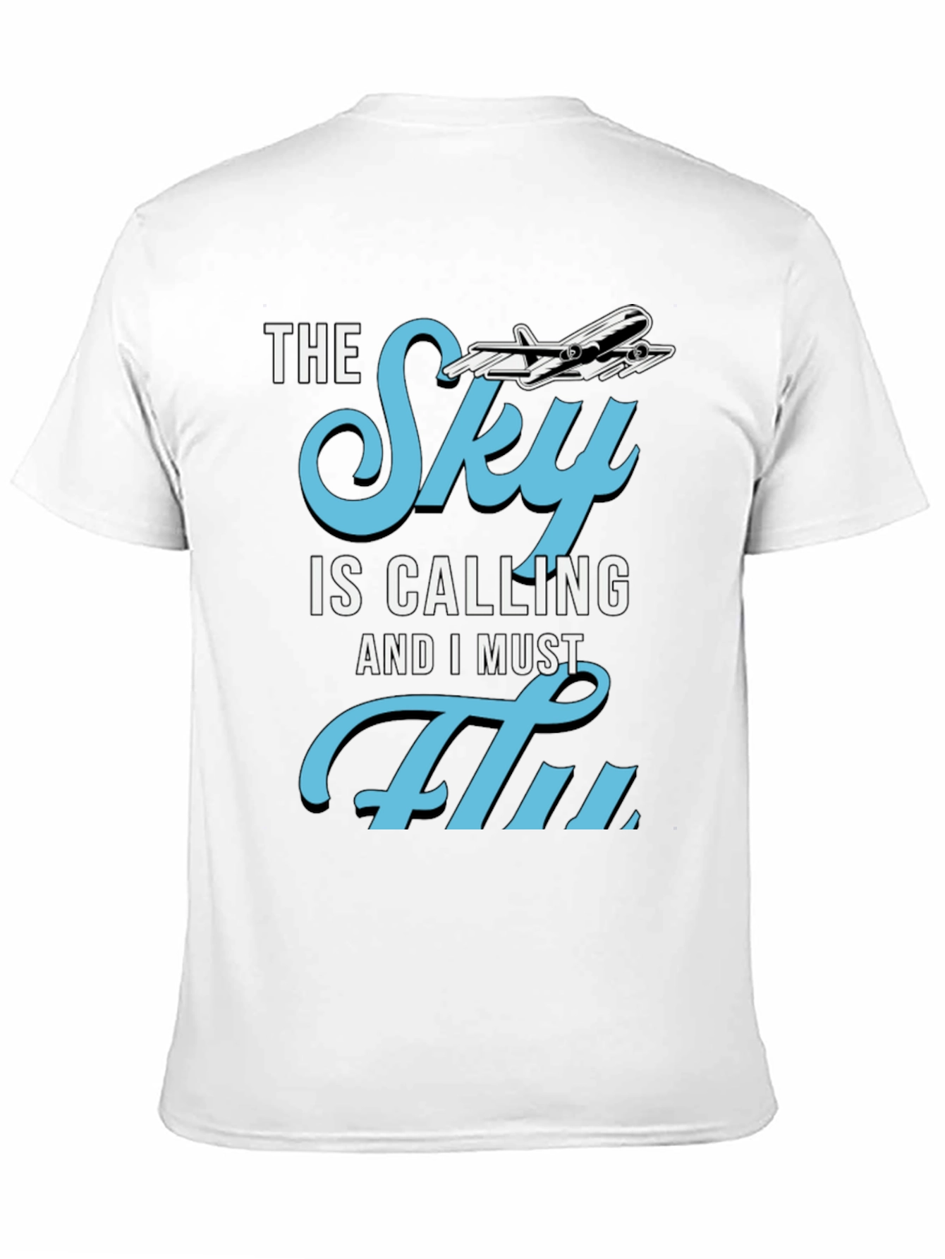 The Sky is Calling T-Shirt - Aviation Lover Tee