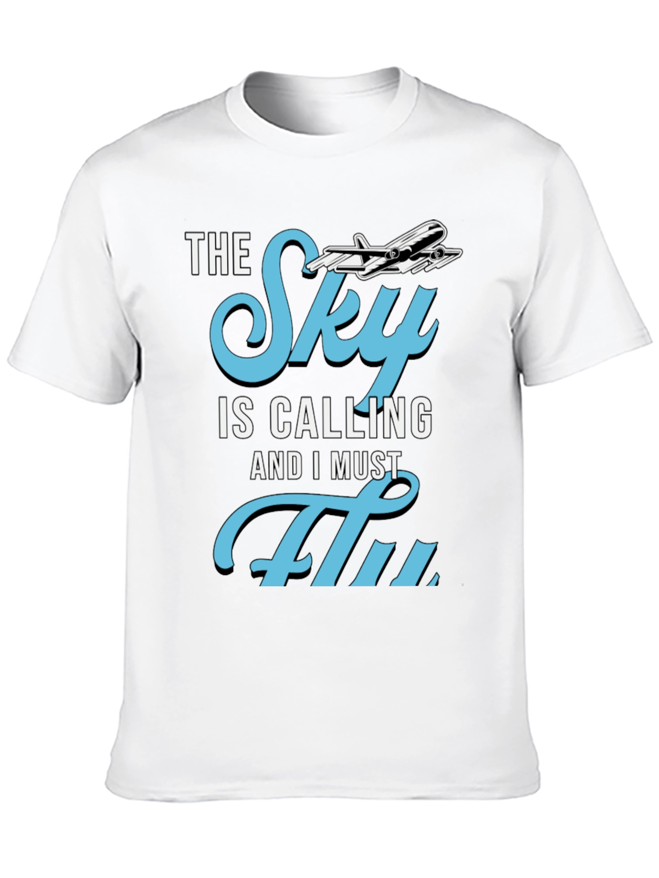 The Sky is Calling T-Shirt - Aviation Lover Tee