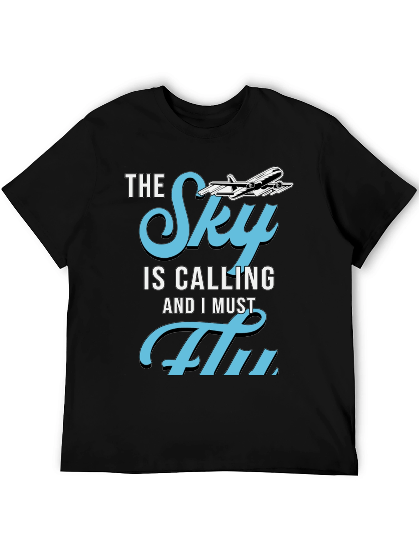 The Sky is Calling T-Shirt - Aviation Lover Tee