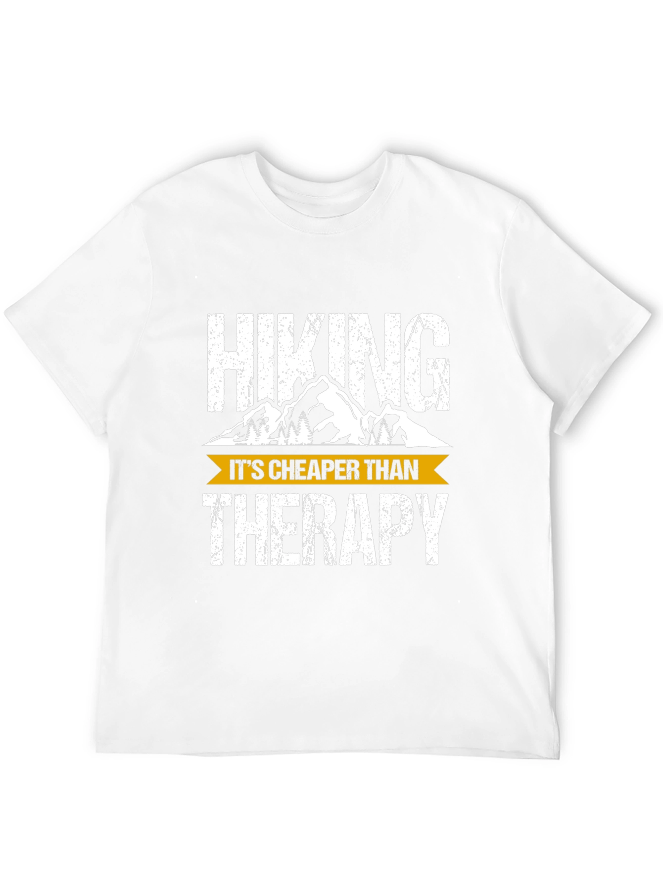 Hiking Cheaper Than Therapy Graphic Tee