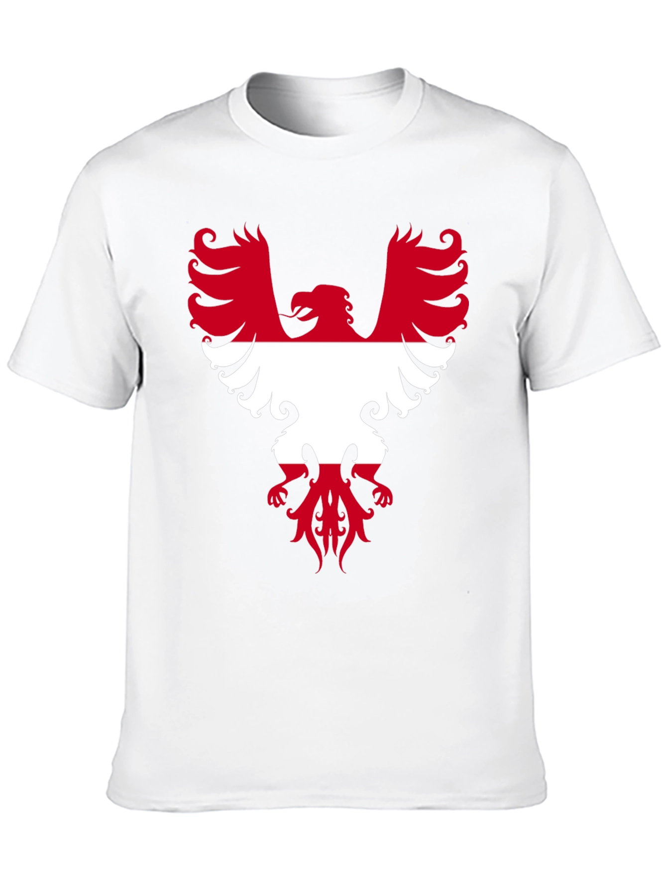 Austria Eagle T-Shirt Black Graphic Tee