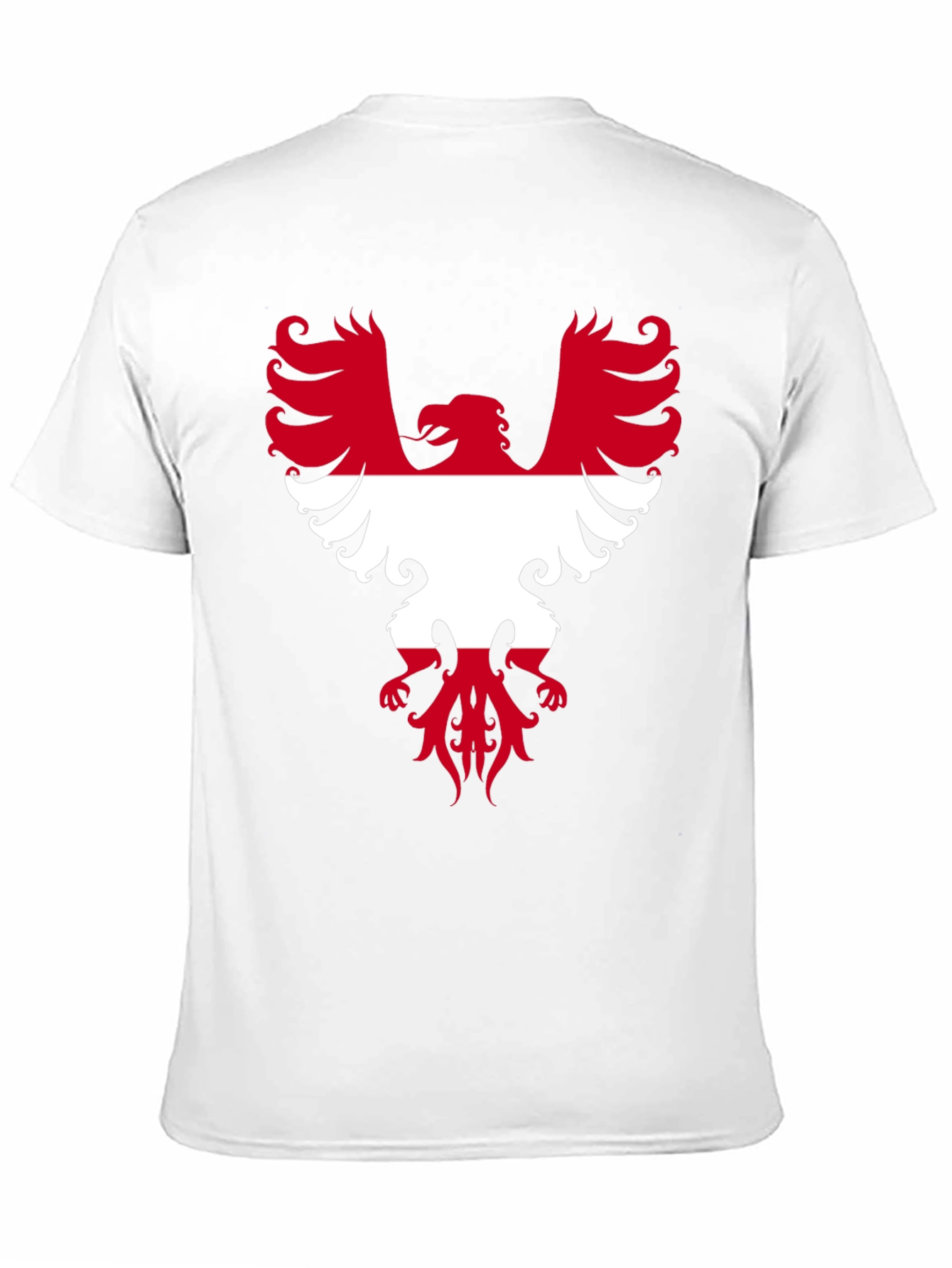 Austria Eagle T-Shirt Black Graphic Tee