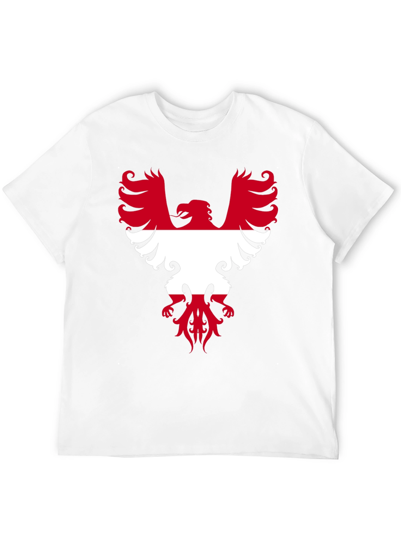 Austria Eagle T-Shirt Black Graphic Tee