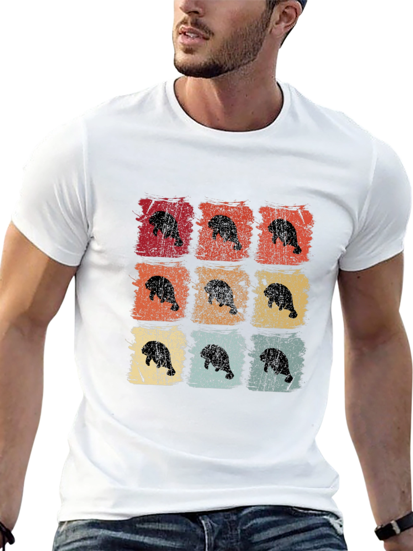 Retro Manatee T-Shirt