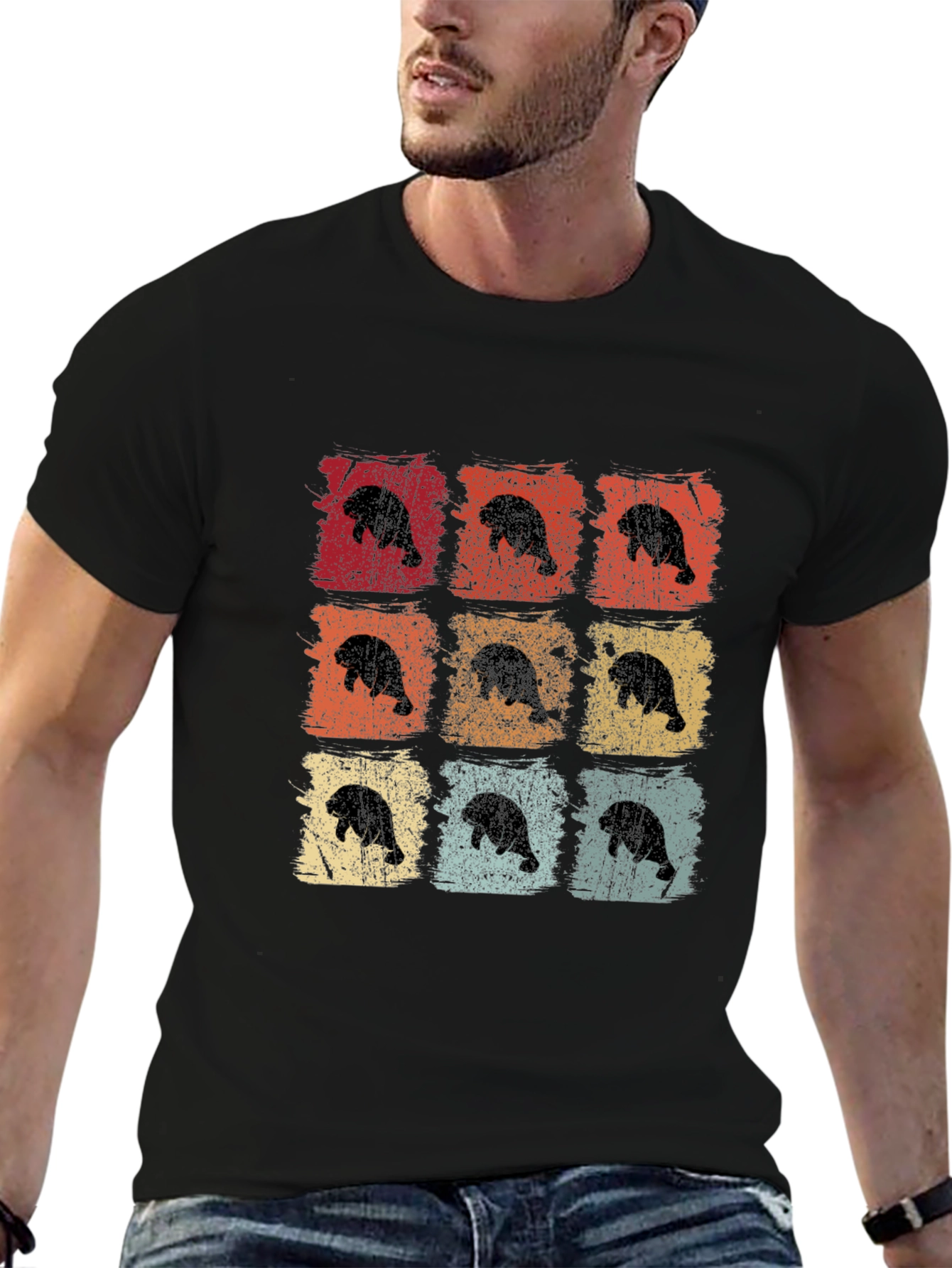 Retro Manatee T-Shirt