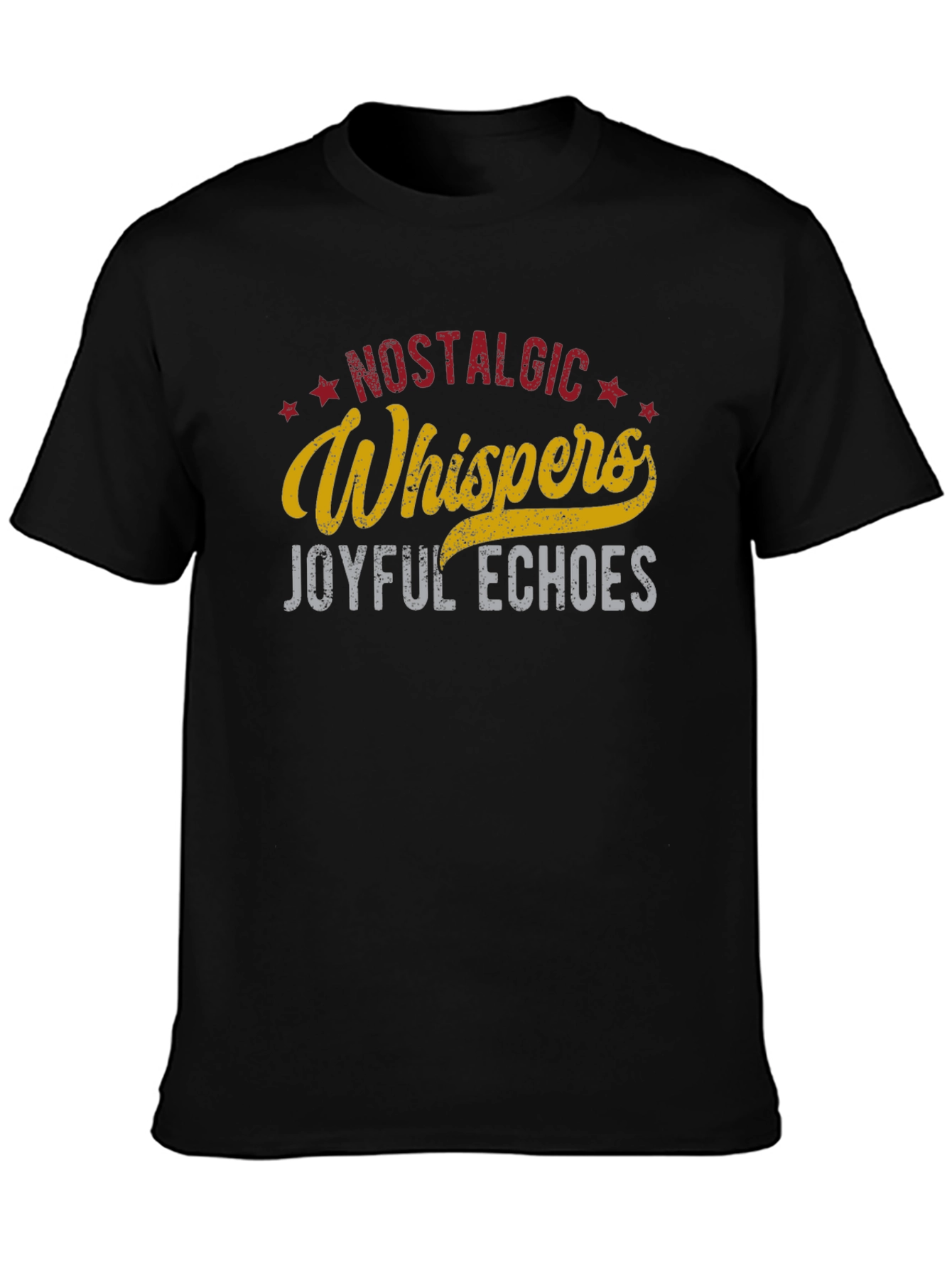 Nostalgic Whispers Graphic T-Shirt