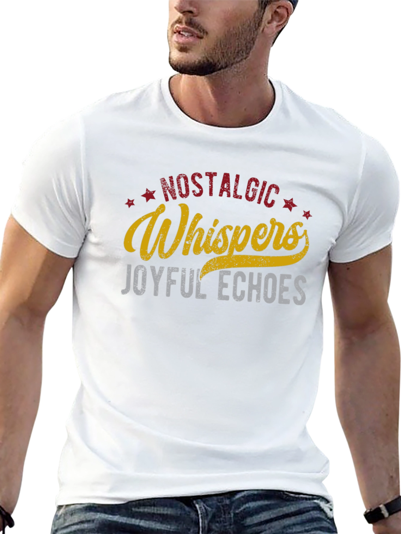 Nostalgic Whispers Graphic T-Shirt