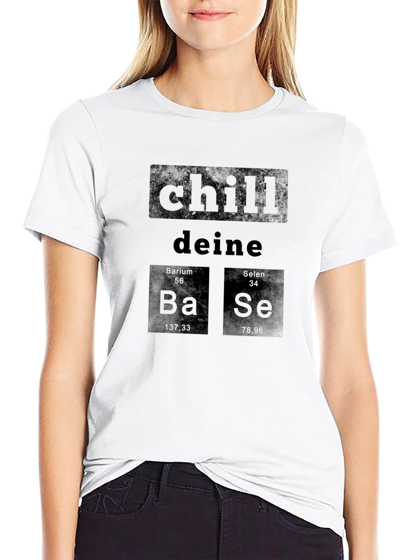 Chill Deine Base Periodic Table T-Shirt
