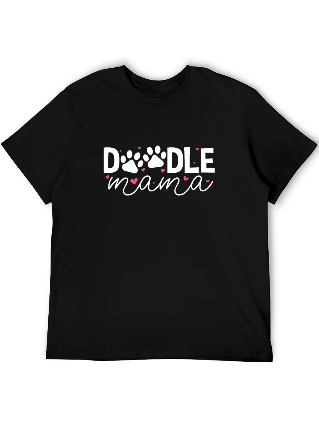 Doodle Mama Black T-Shirt