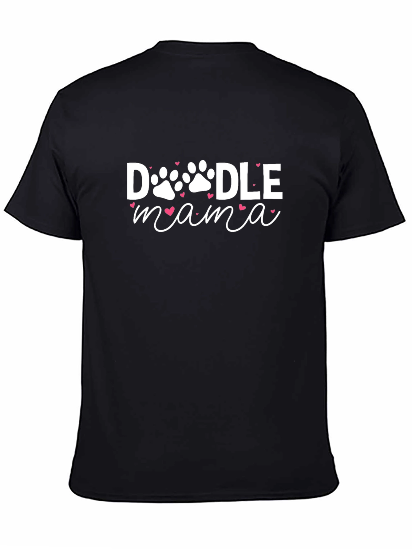 Doodle Mama Black T-Shirt