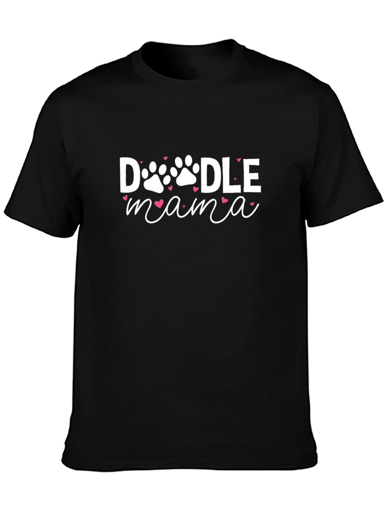 Doodle Mama Black T-Shirt