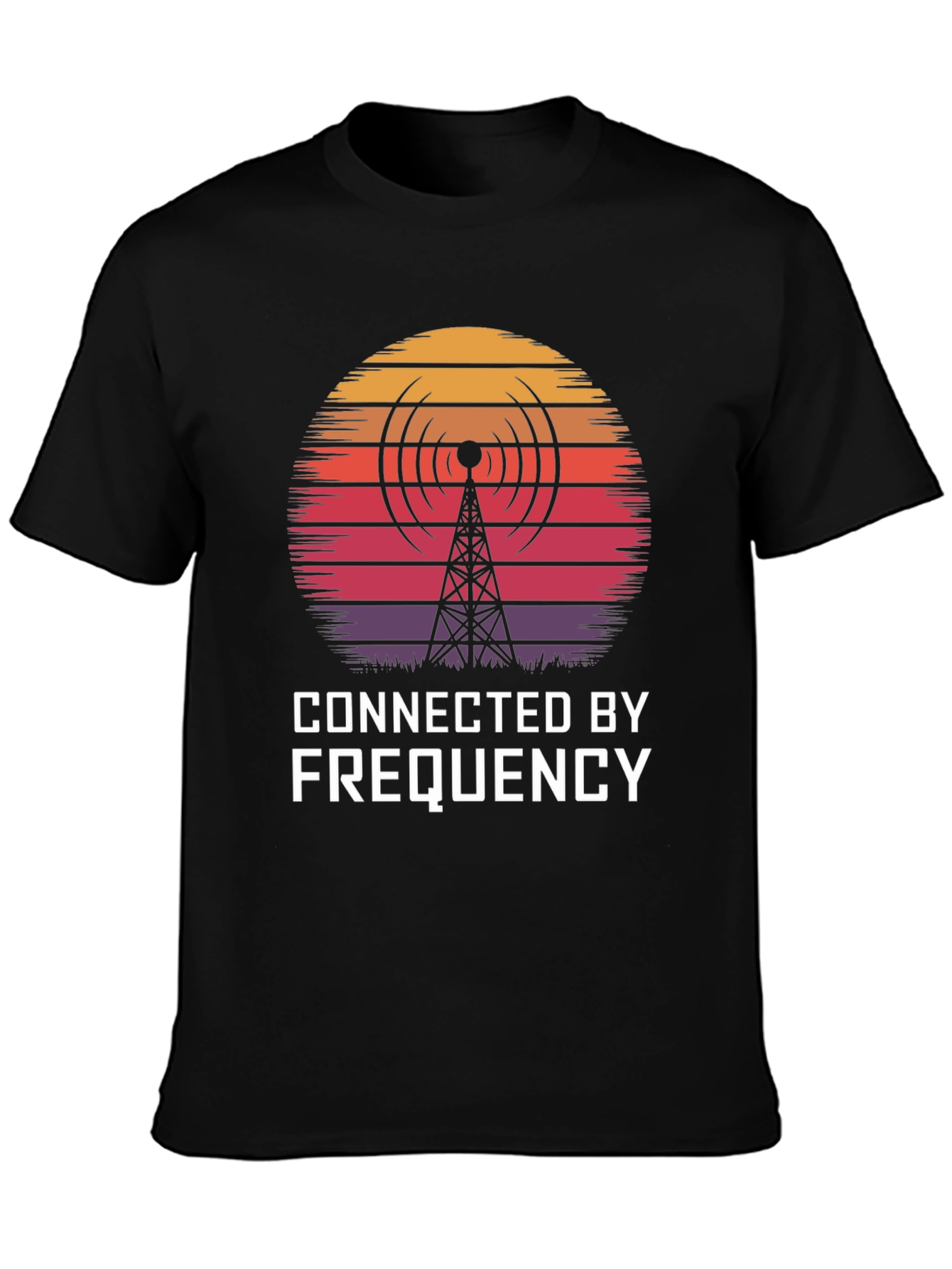 Connected By Frequency Graphic T-Shirt