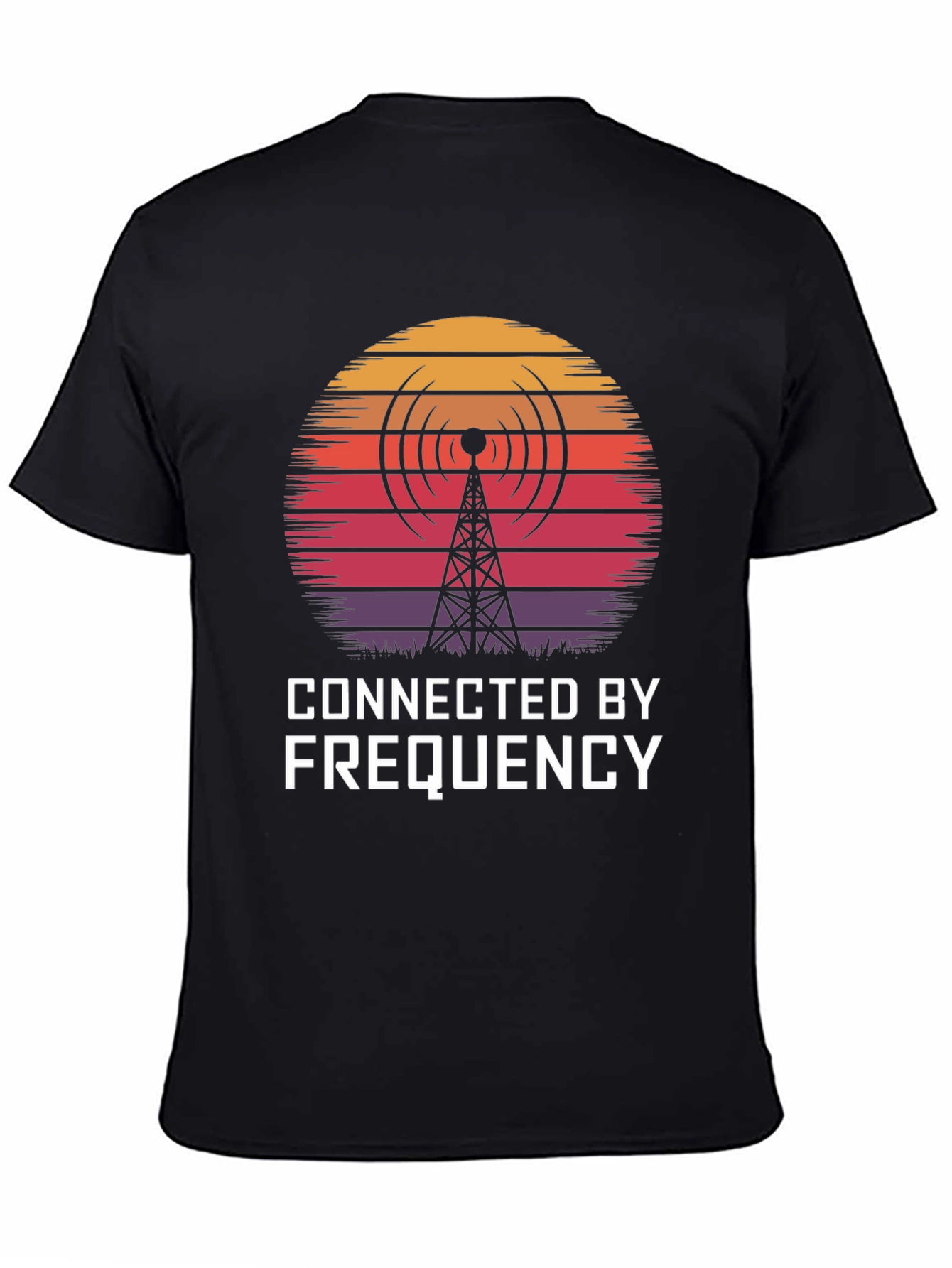 Connected By Frequency Graphic T-Shirt