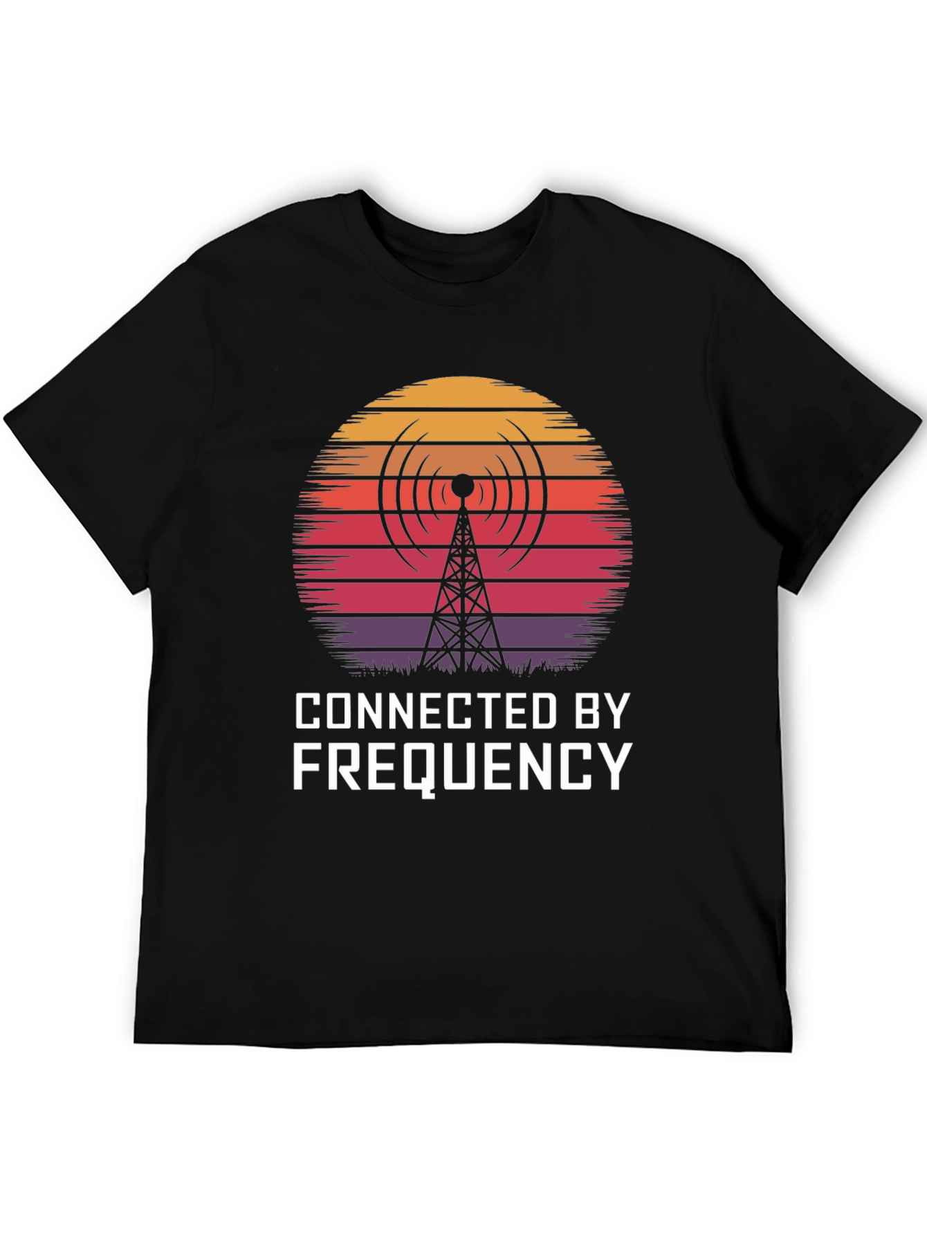 Connected By Frequency Graphic T-Shirt
