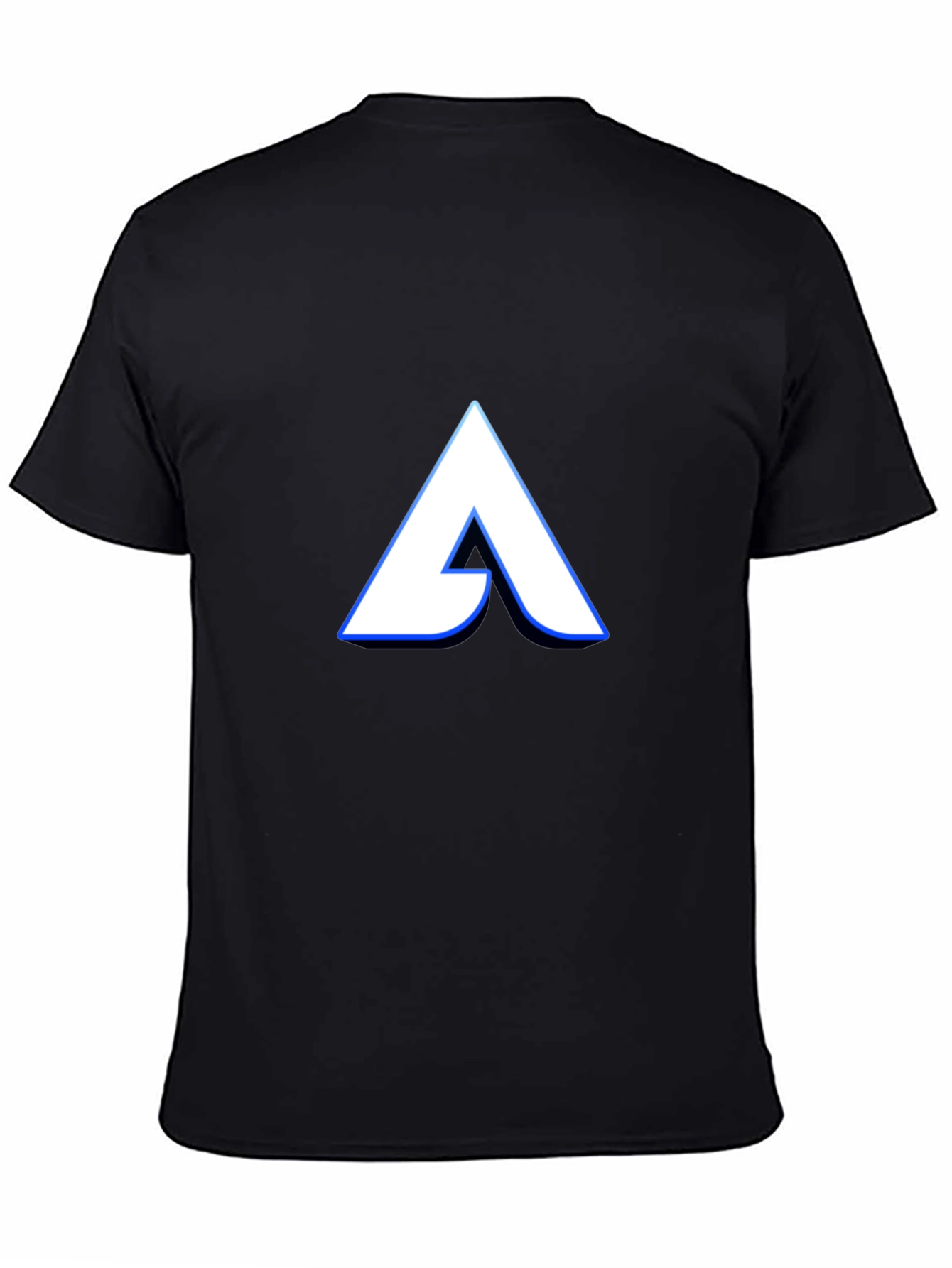 Bold A Graphic Black T-Shirt - Stylish Casual Wear