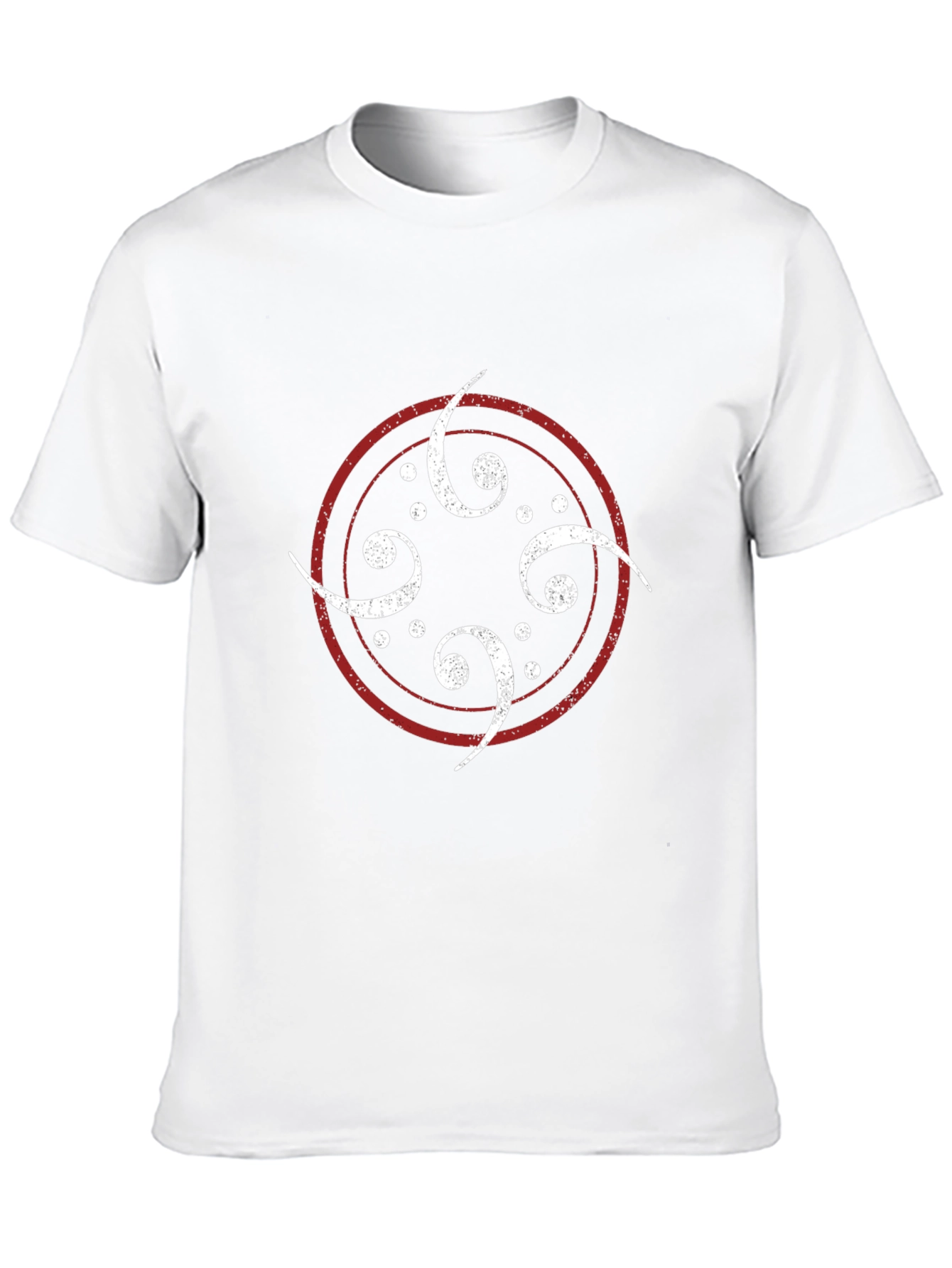Abstract Symbol Graphic Tee - Black