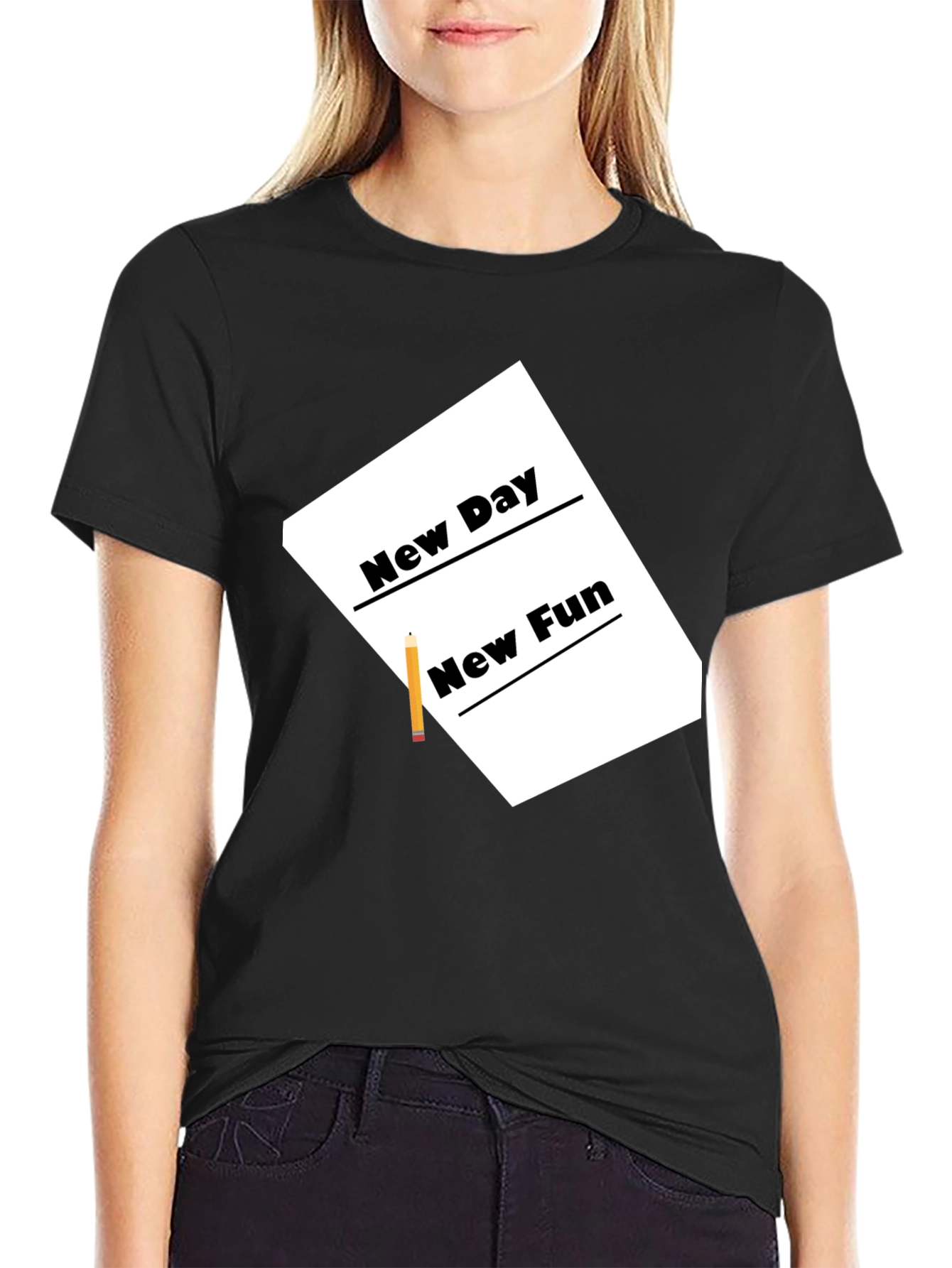 New Day New Fun Graphic T-Shirt