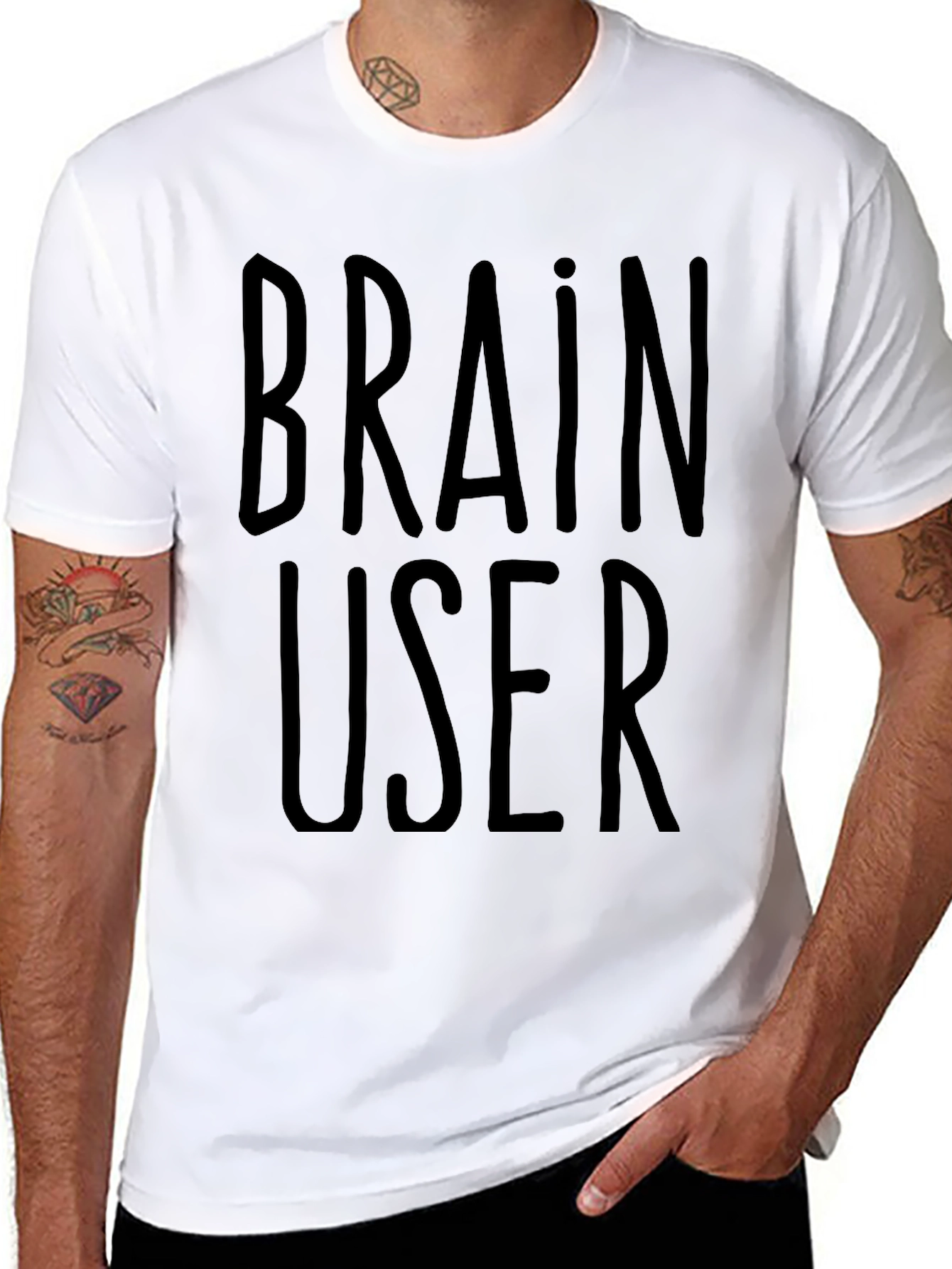 Brain User Graphic T-Shirt