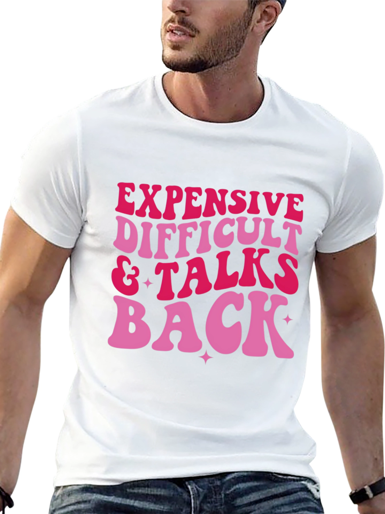 Expensive Difficult & Talks Back Graphic Tee