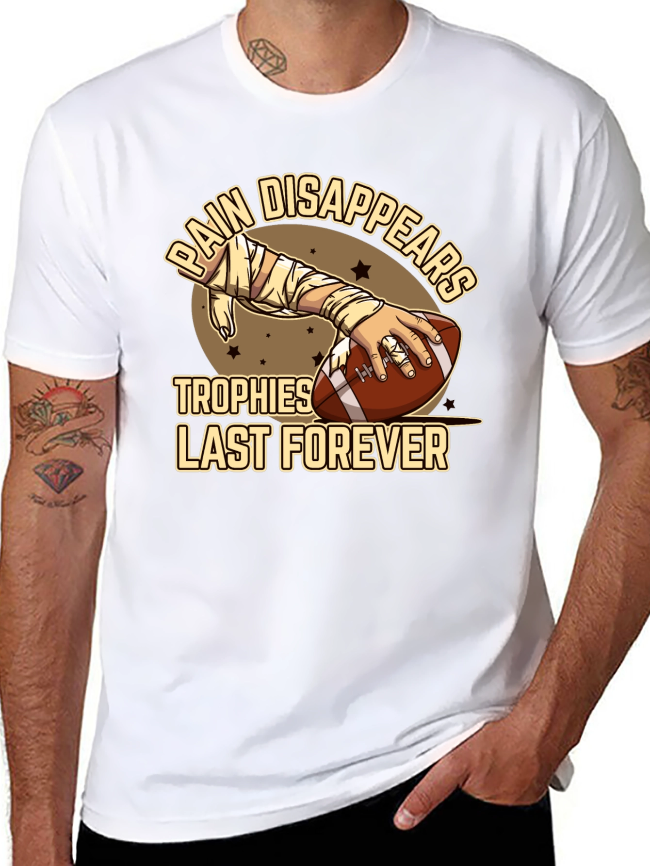 Pain Disappears Trophies Last Forever T-Shirt